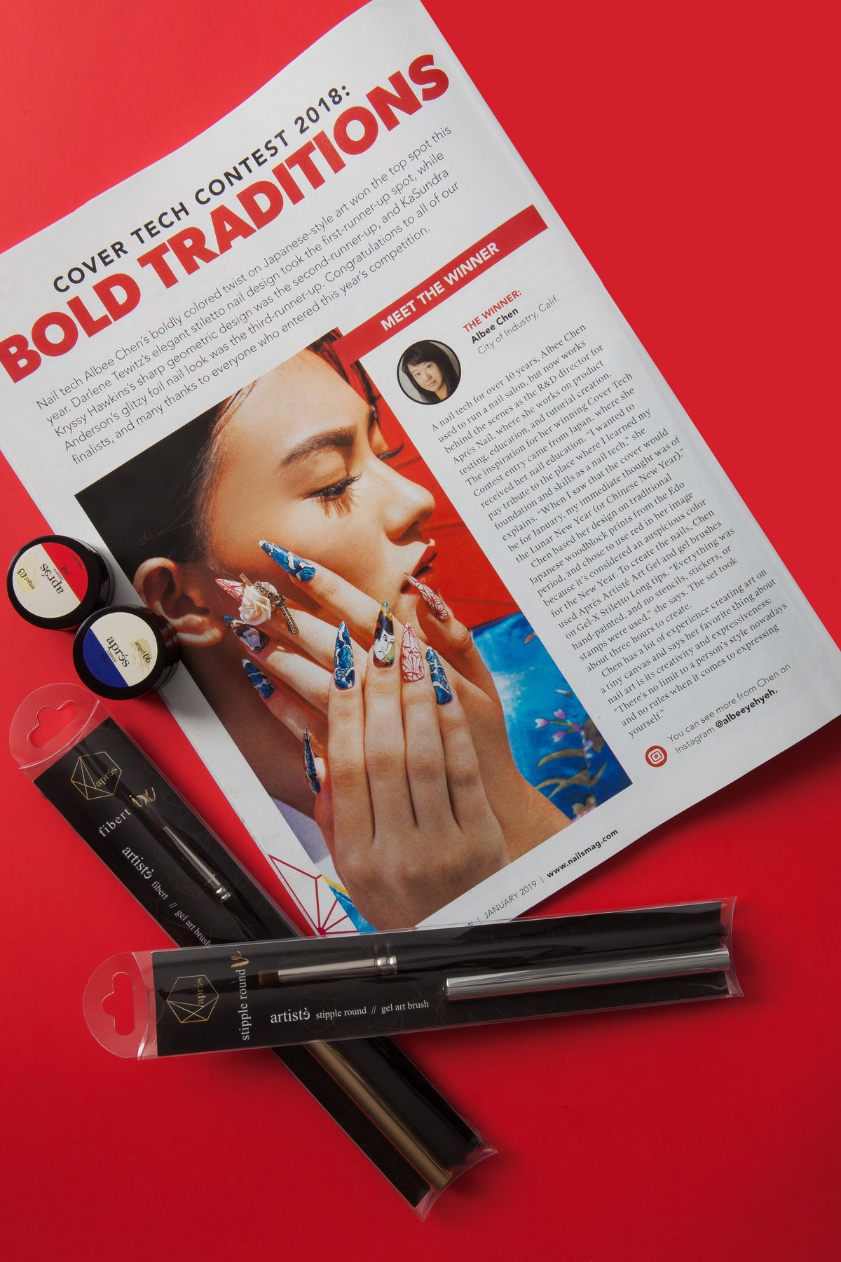 2019 Nails Mag Cover Tech