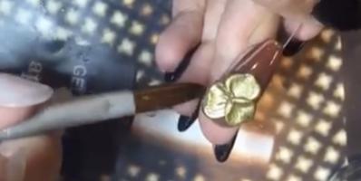 3D Gold Chrome Rose Demo Video