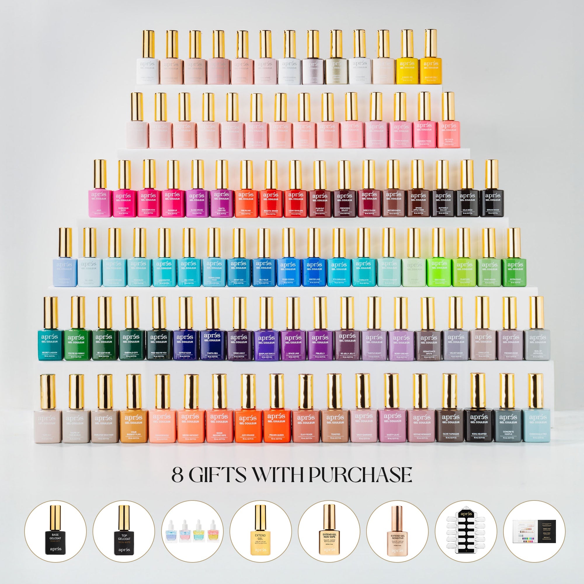 100 Gel Couleur Bundle: Choose Any 2 x Gel Couleur Set of 50