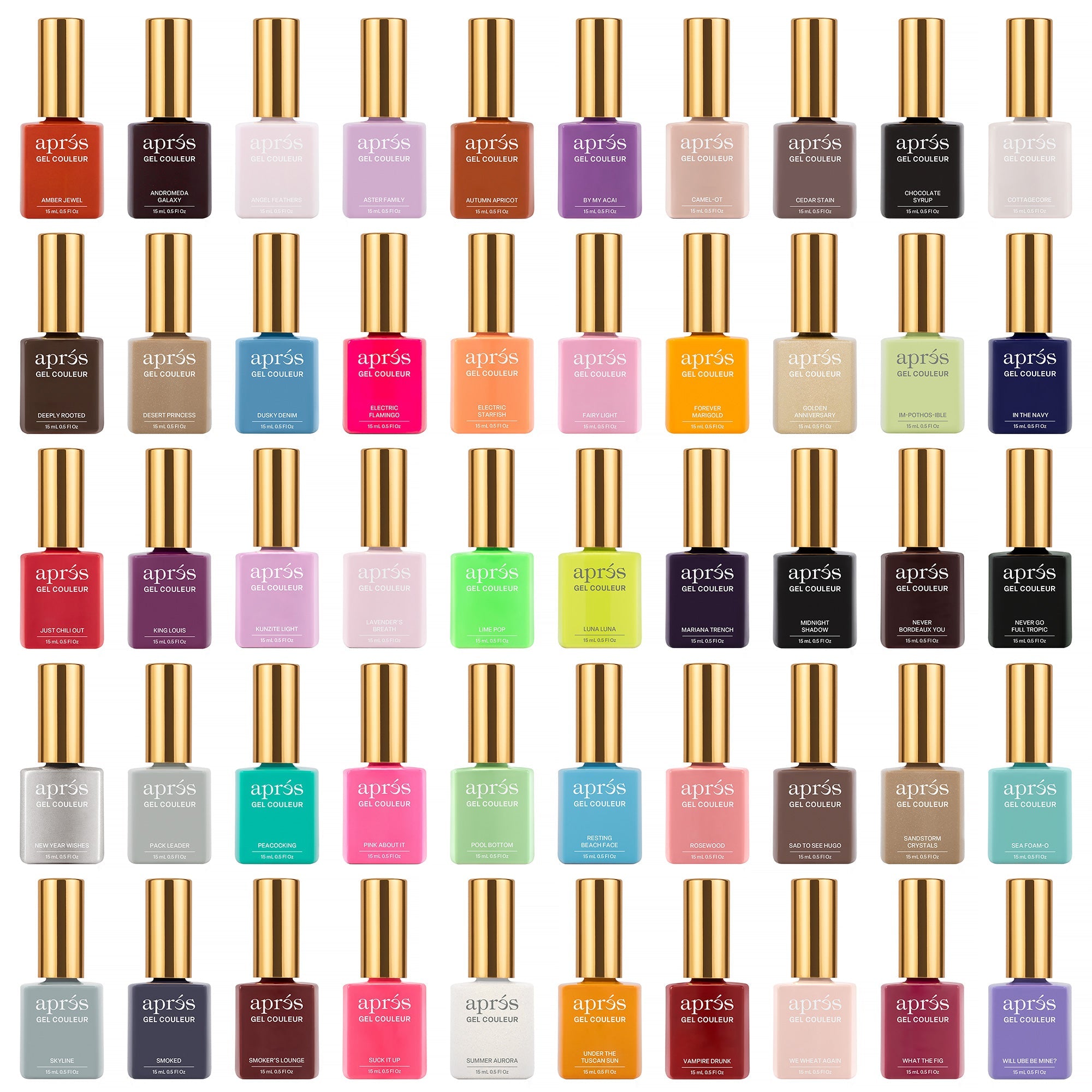 100 Gel Couleur Bundle: Choose Any 2 x Gel Couleur Set of 50