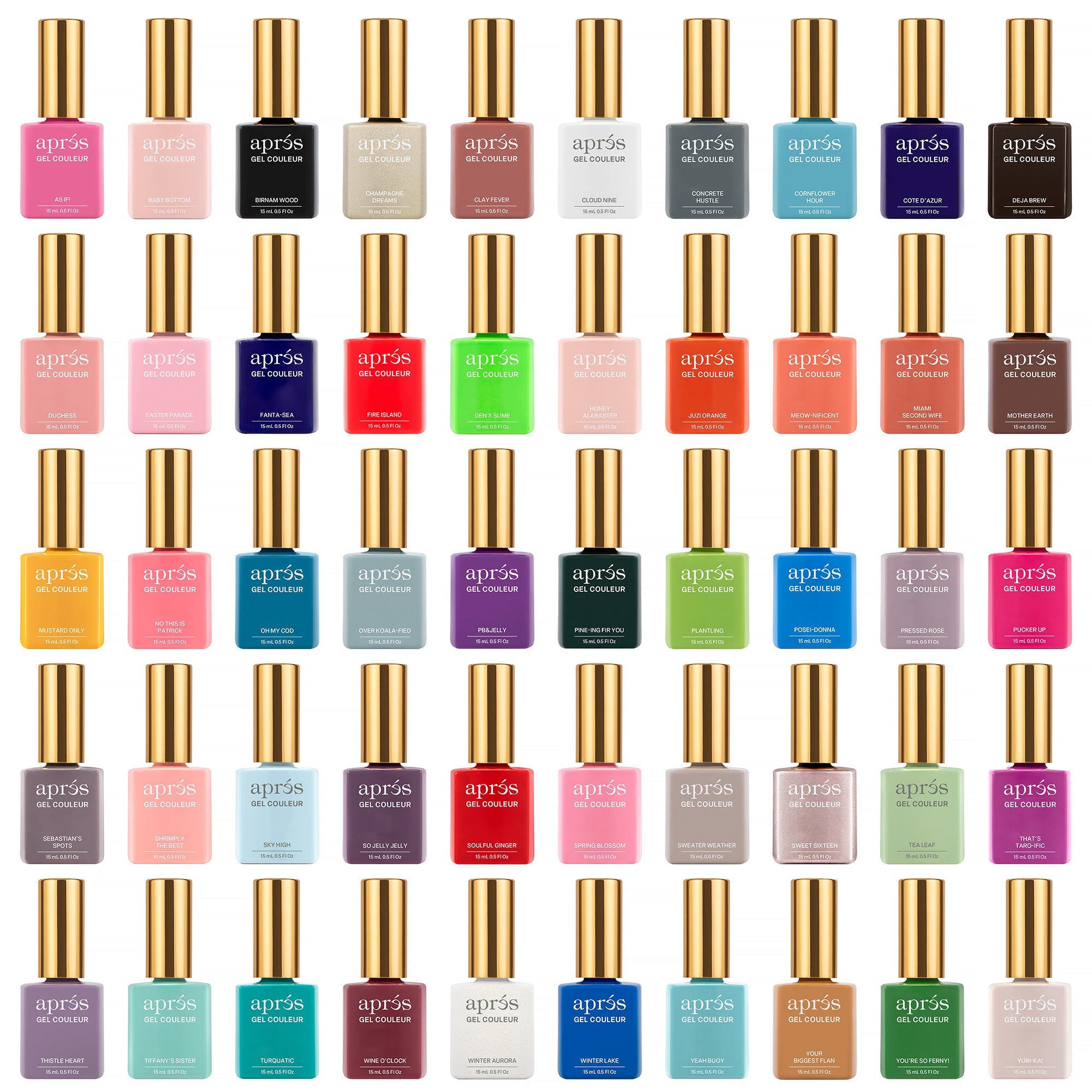 100 Gel Couleur Bundle: Choose Any 2 x Gel Couleur Set of 50