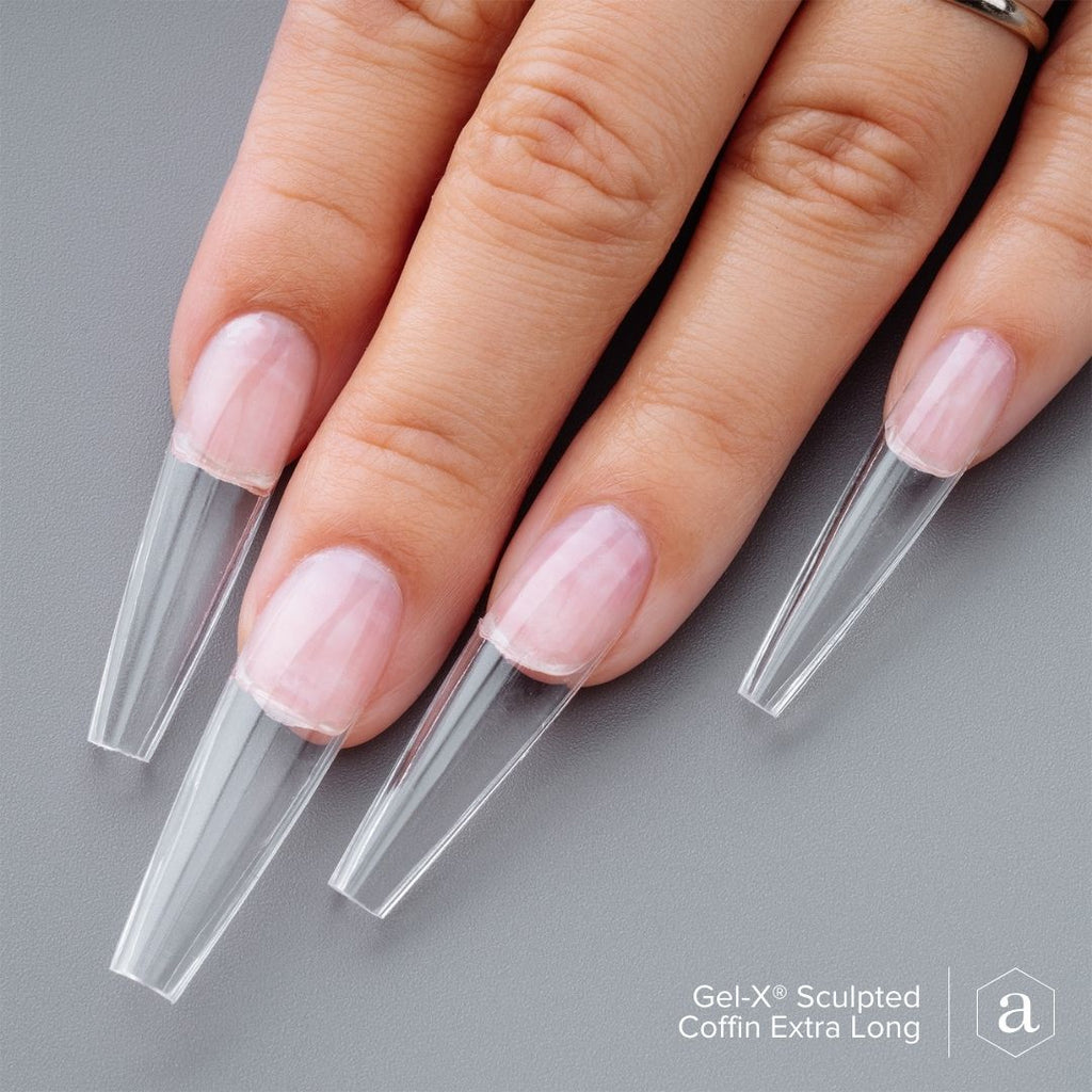 Gel-X® Sculpted Coffin Extra Long Box of Tips - Mini (210pcs)
