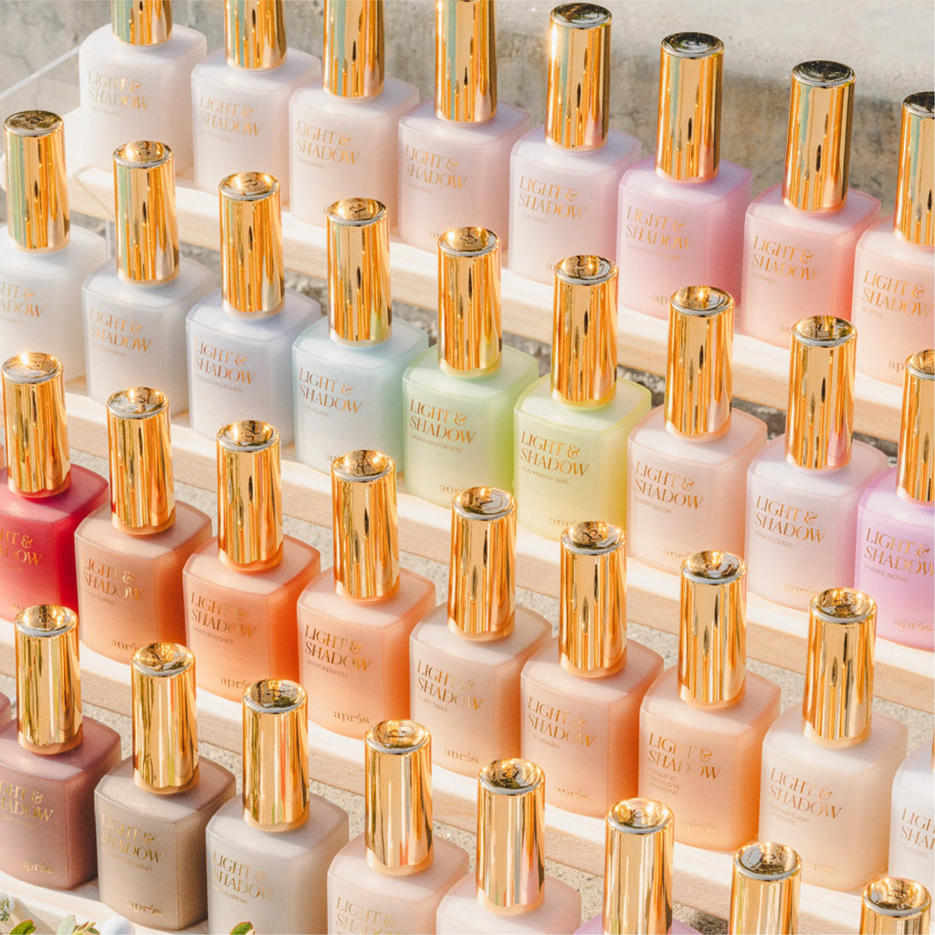 Light & Shadow Collection - 40pcs Sheer Gel Colors, 10ml