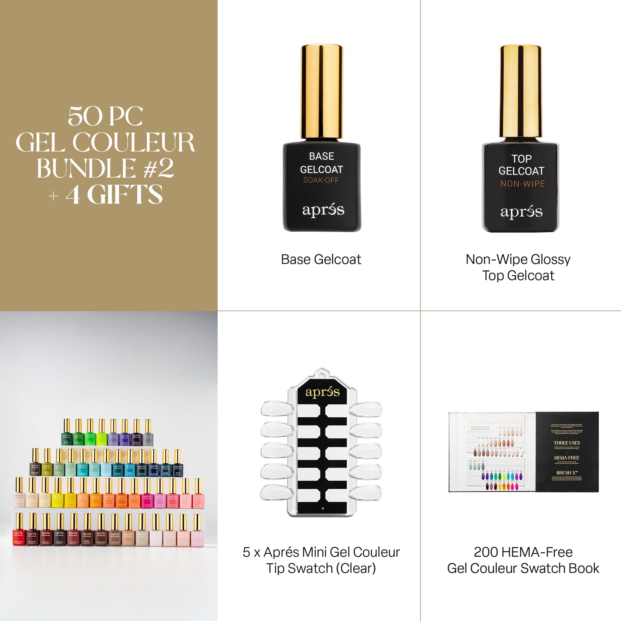 Set of 50 Gel Couleur #2