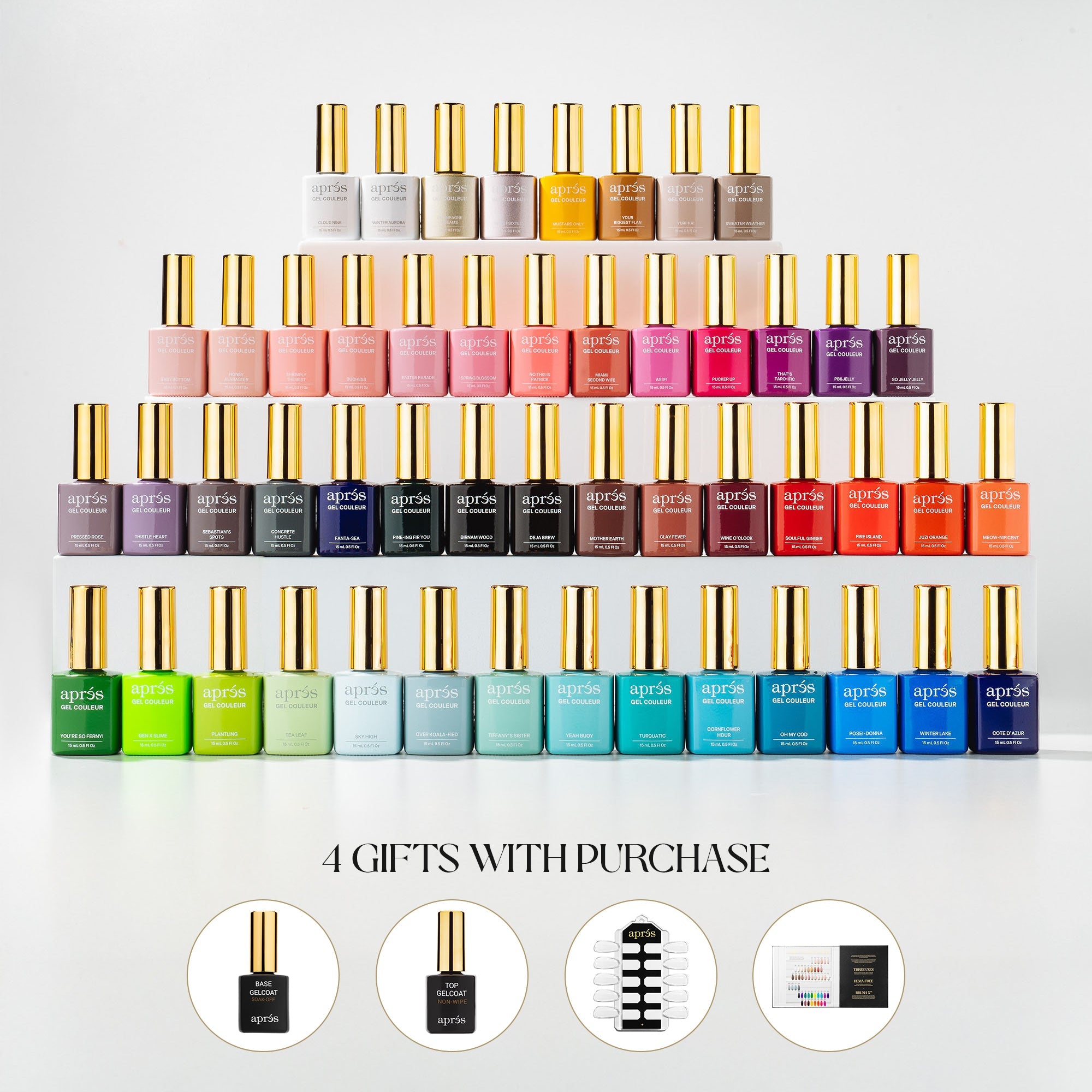 Set of 50 Gel Couleur #4
