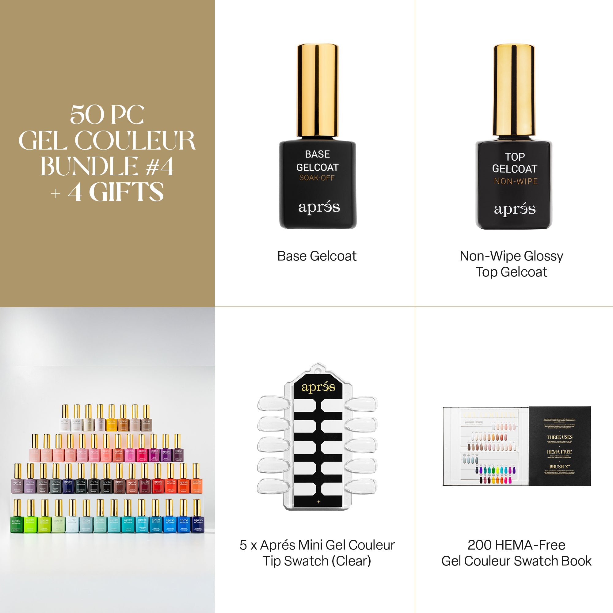 Set of 50 Gel Couleur #4