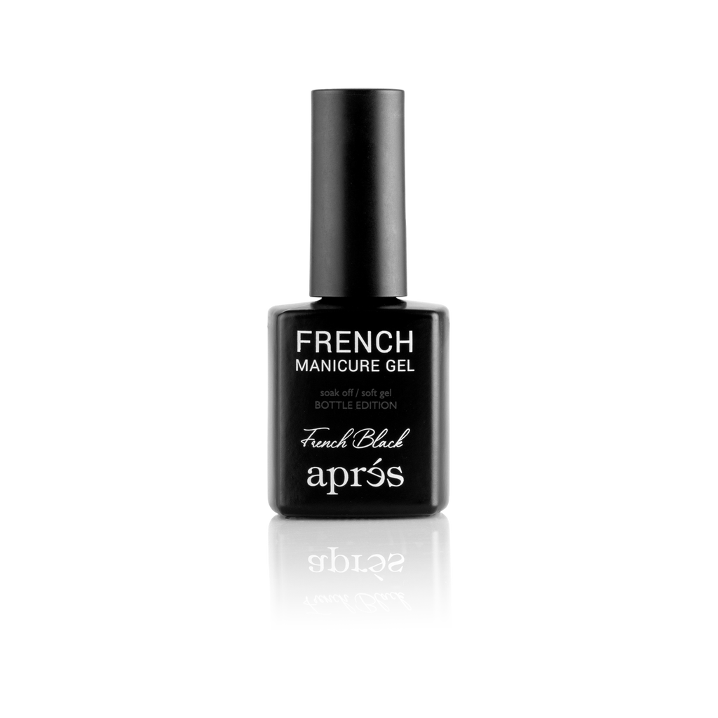 French Manicure Gel - French Black