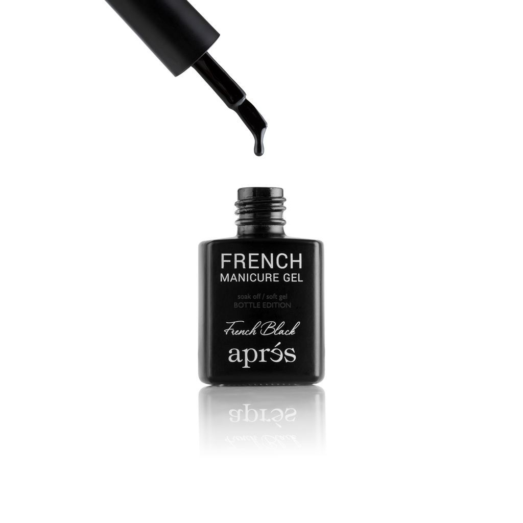French Manicure Gel - French Black
