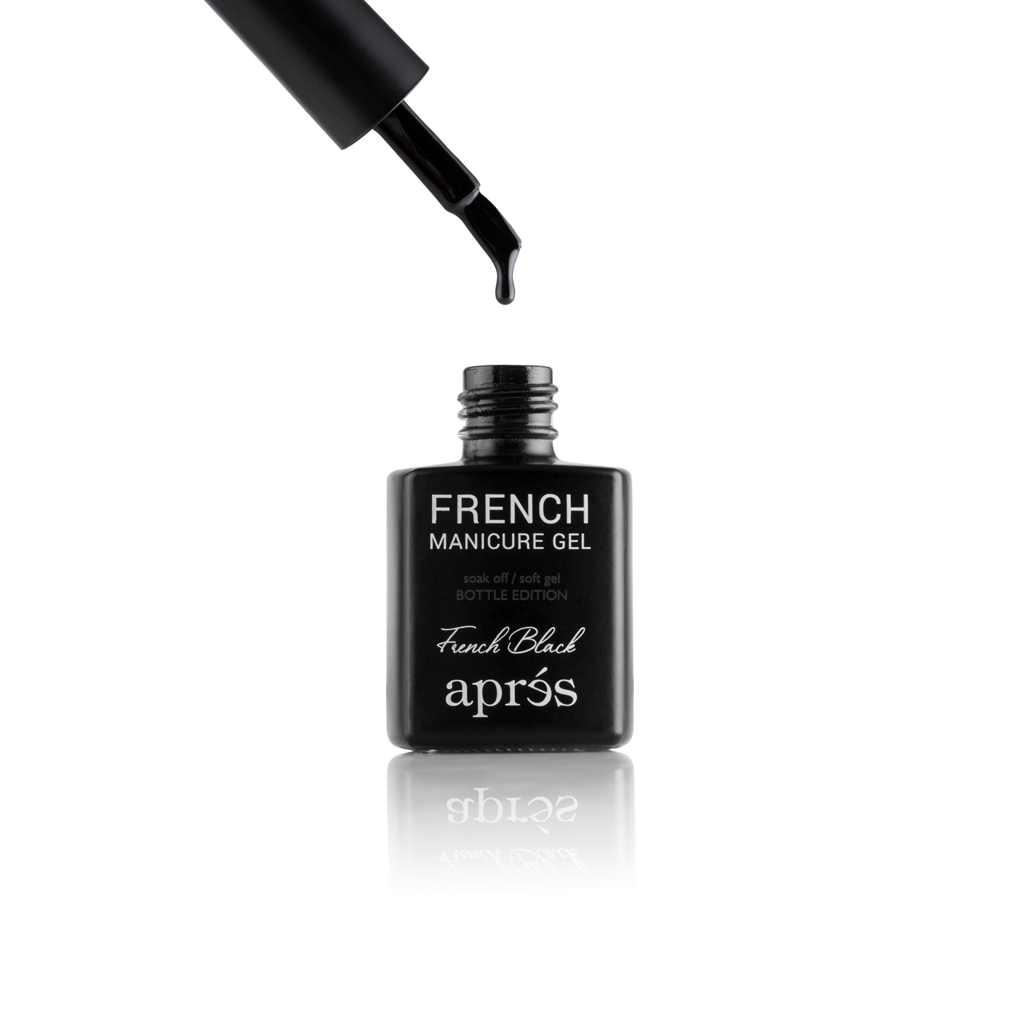 French Manicure Gel - French Black