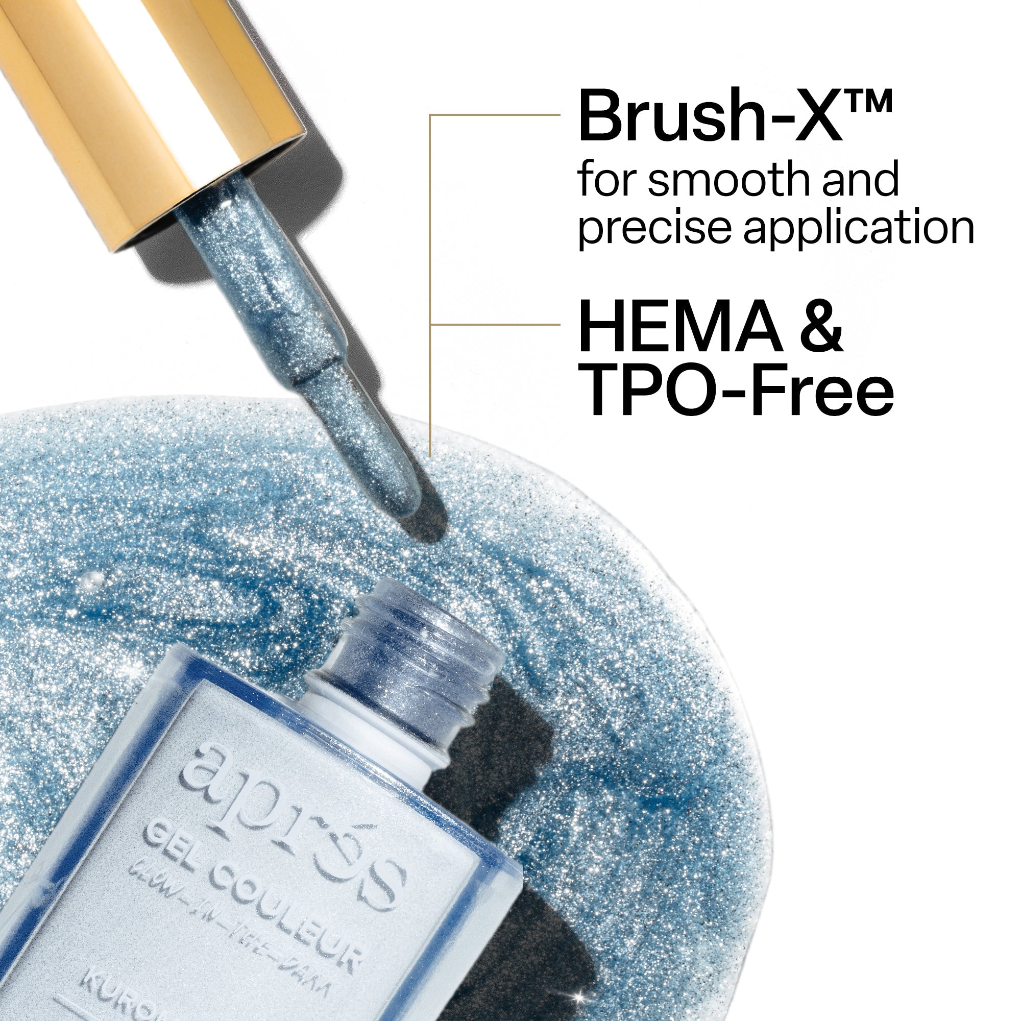 Kuromi Note - Kuromi™ Caty Eye Gel Couleur, 10ml