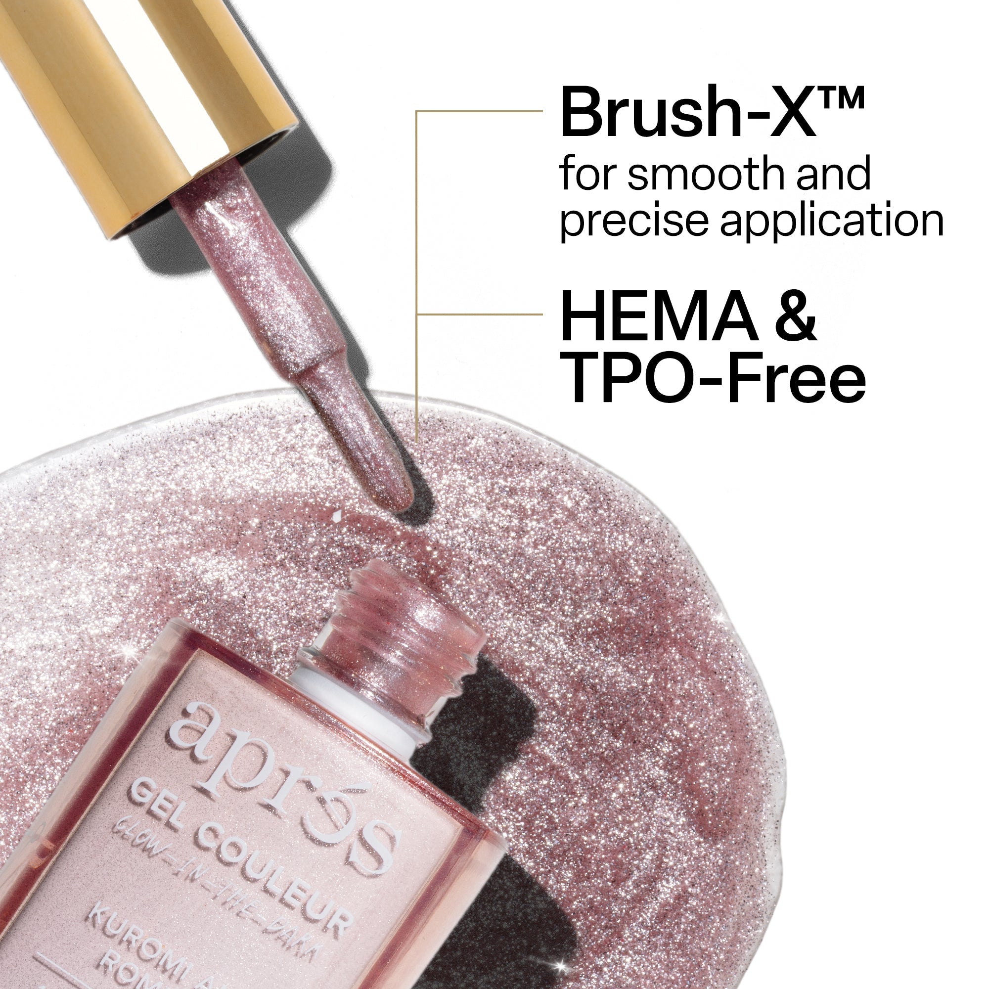 Kuromi and Romina - Kuromi™ Caty Eye Gel Couleur, 10ml