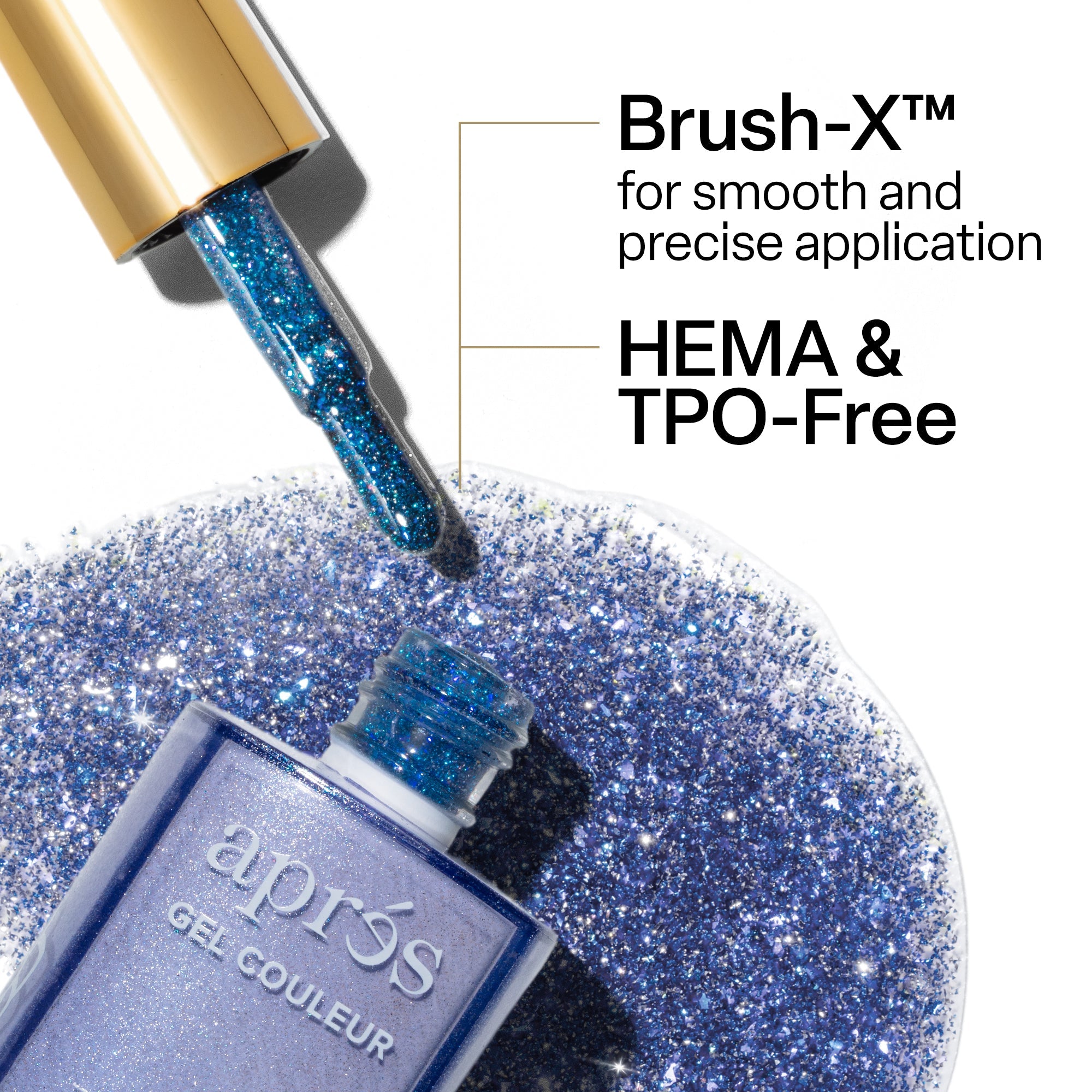 Best - Hello Kitty® Flash Glitter Gel Couleur, 10ml