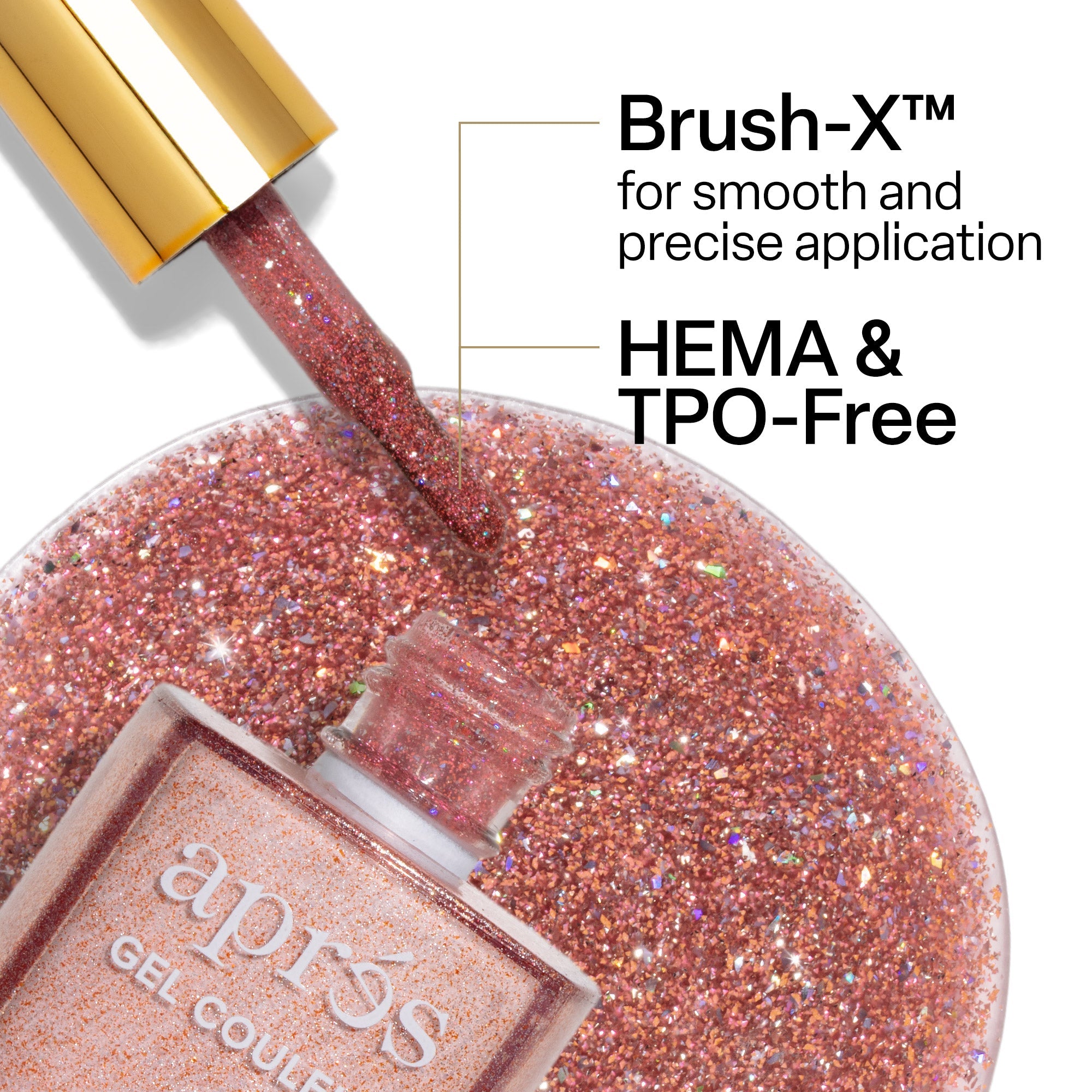 Friends - Hello Kitty® Flash Glitter Gel Couleur, 10ml
