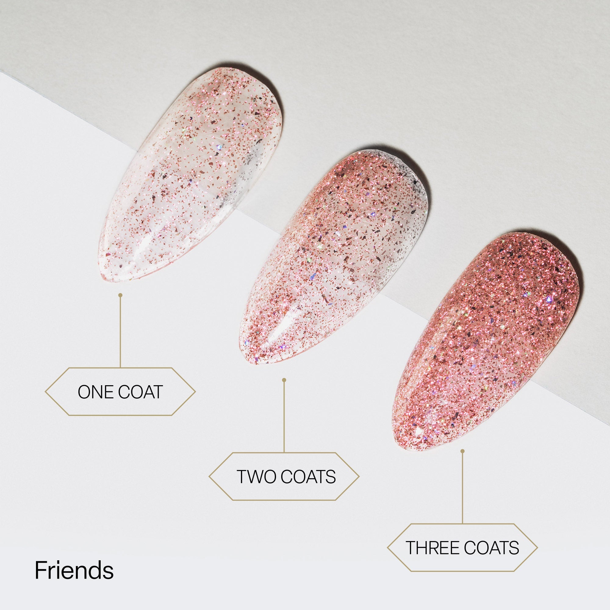 Friends - Hello Kitty® Flash Glitter Gel Couleur, 10ml