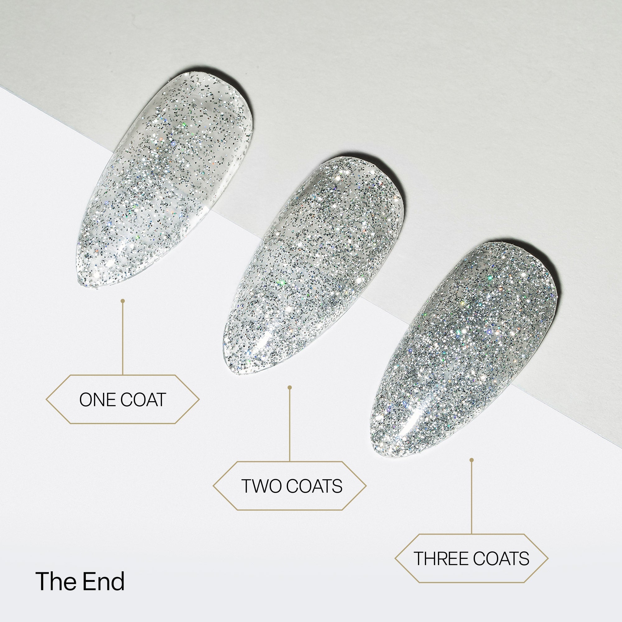 The End - Hello Kitty® Flash Glitter Gel Couleur, 10ml