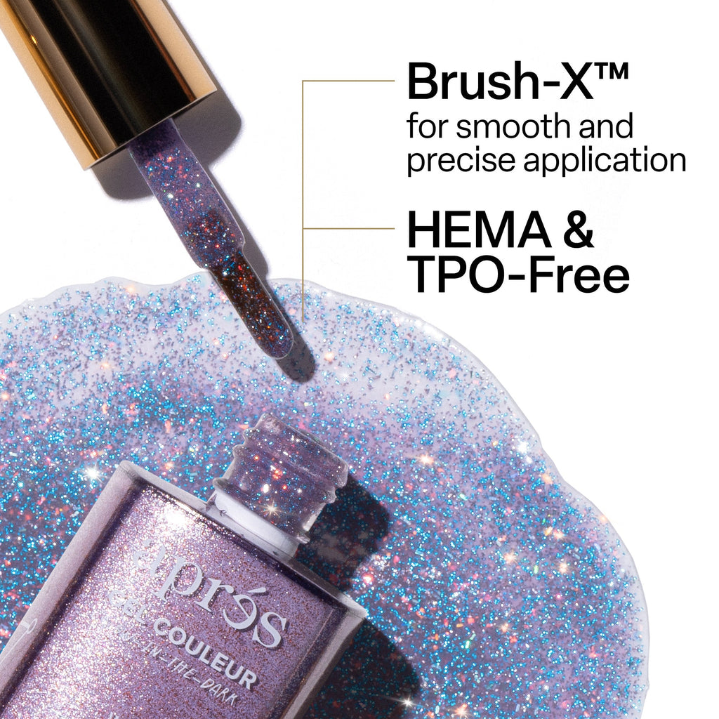 Wild - Kuromi™ Flash Glitter Gel Couleur, 10ml