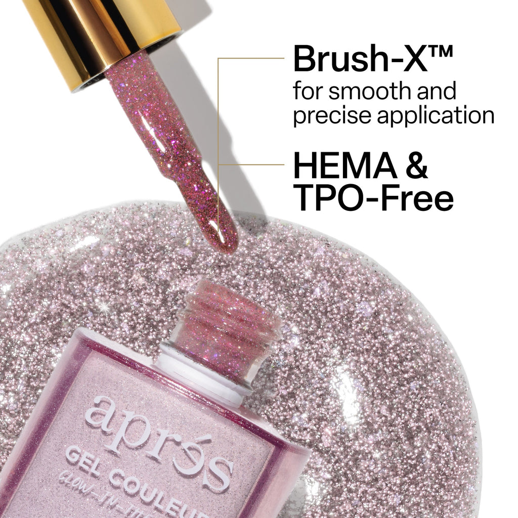 Besties - Kuromi™ Flash Glitter Gel Couleur, 10ml