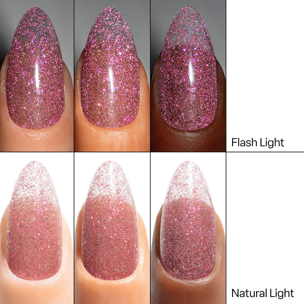 Besties - Kuromi™ Flash Glitter Gel Couleur, 10ml