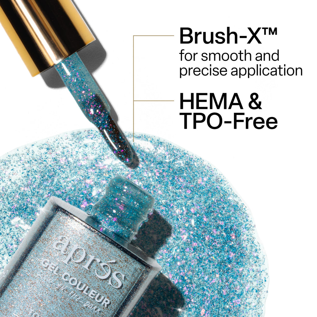 Together - Kuromi™ Flash Glitter Gel Couleur, 10ml