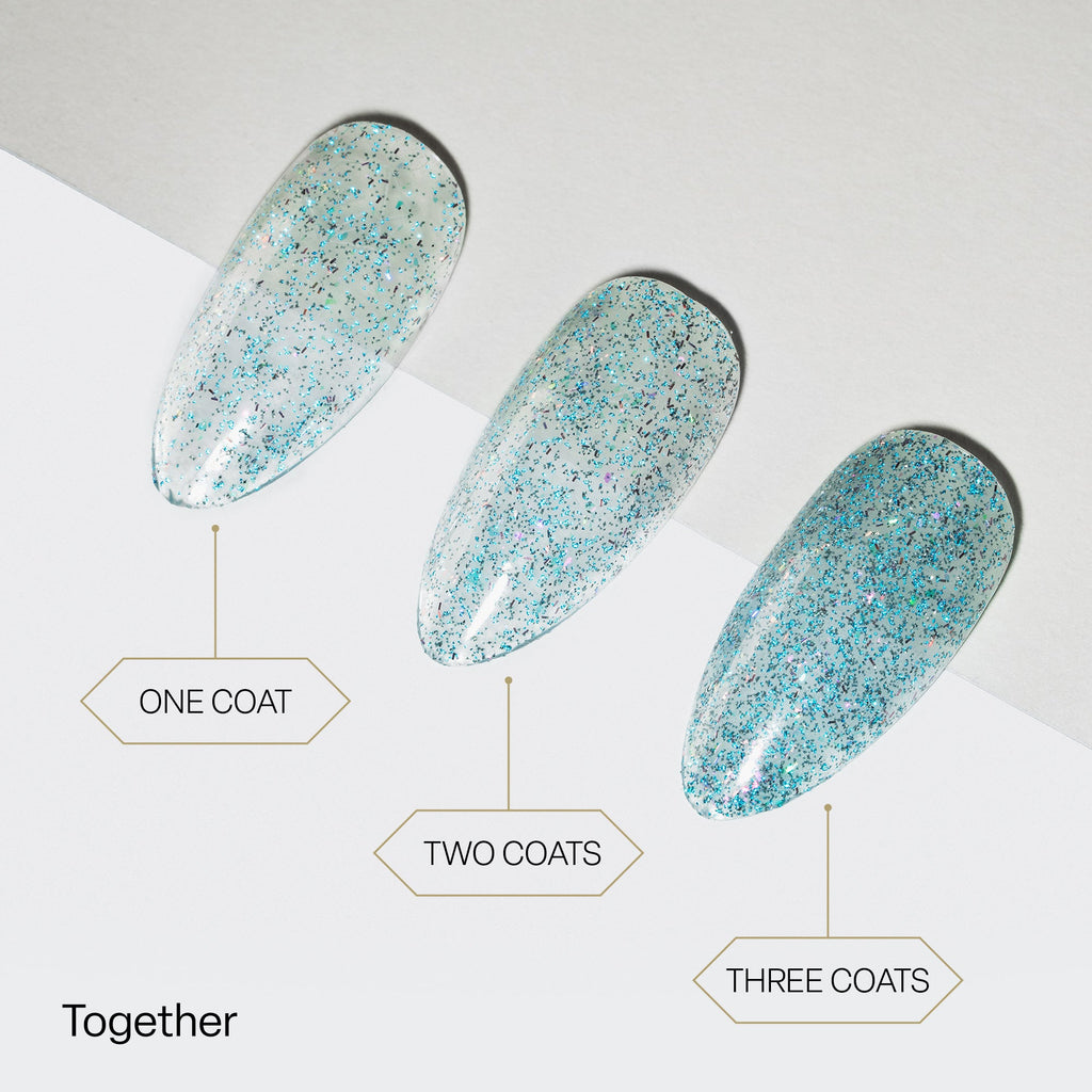 Together - Kuromi™ Flash Glitter Gel Couleur, 10ml