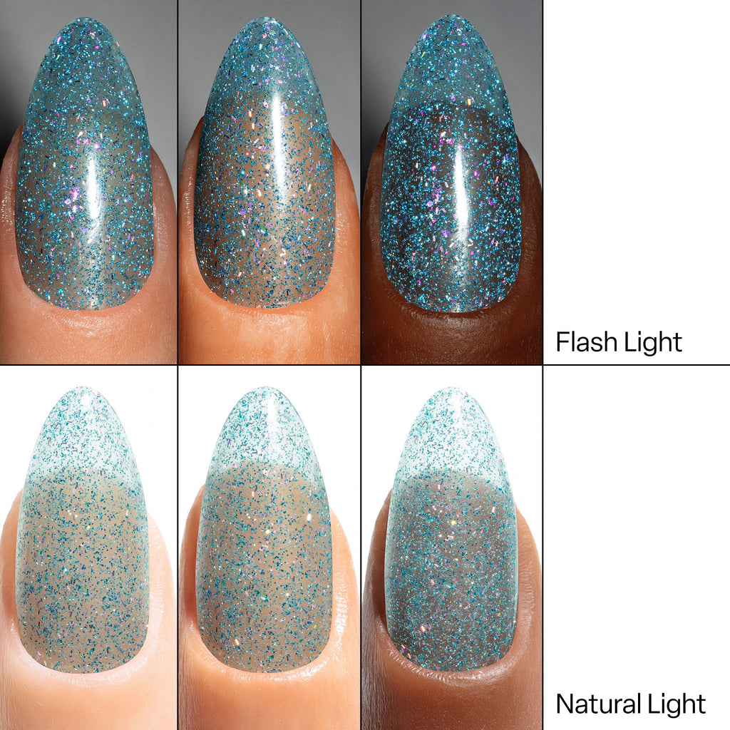 Together - Kuromi™ Flash Glitter Gel Couleur, 10ml