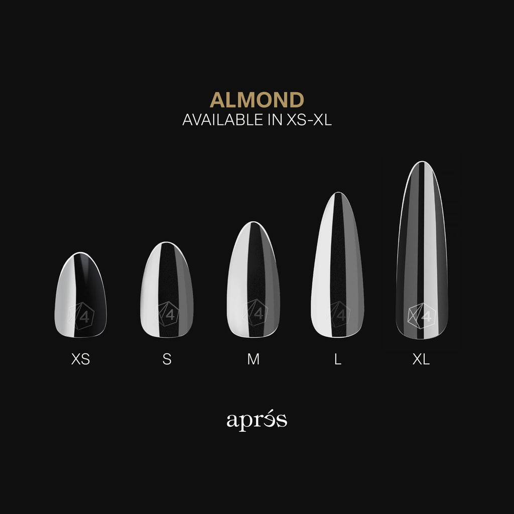 Gel-X® Natural Almond Medium Box of Tips - Pro (600pcs)