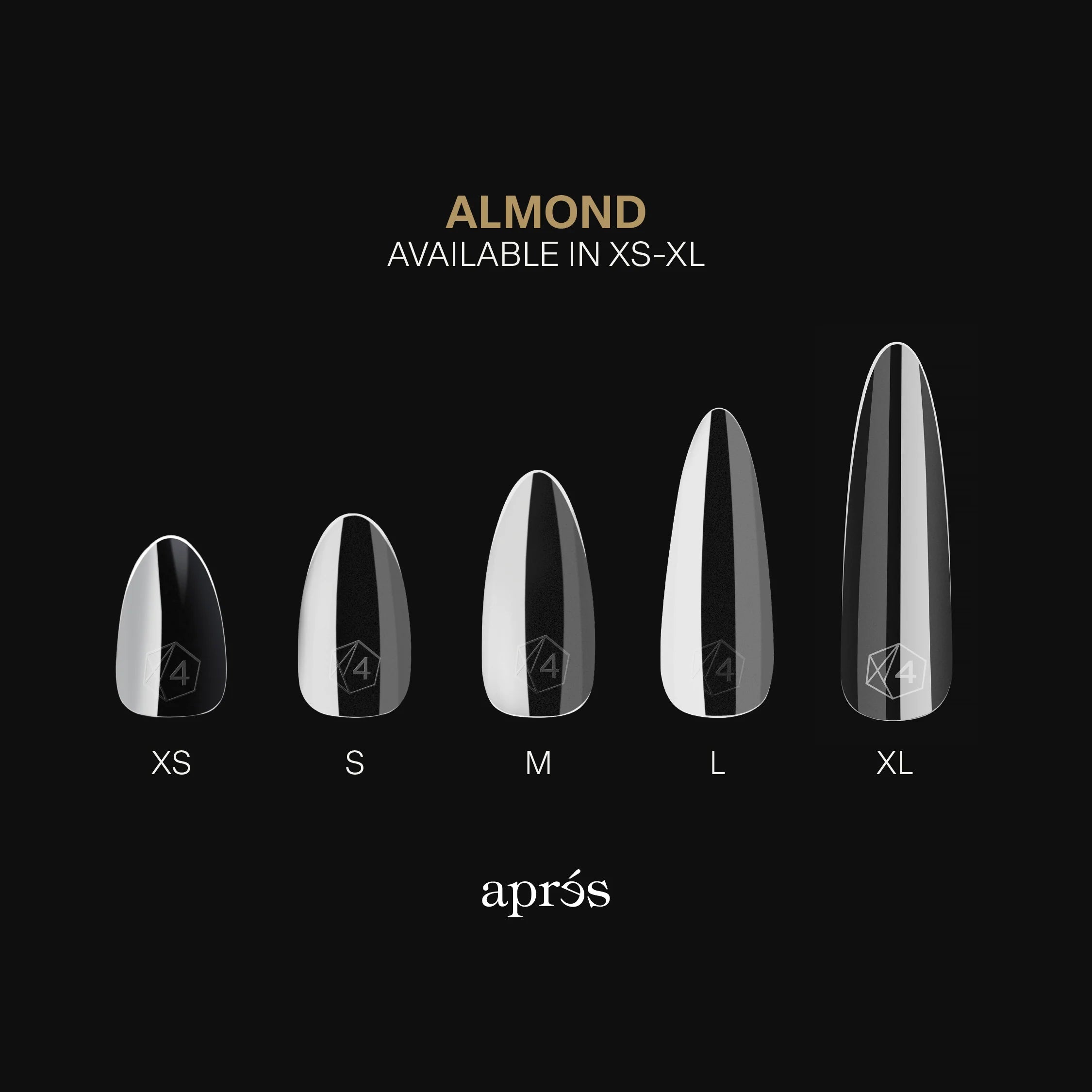 Gel-X® Natural Almond Short Box of Tips - Pro (600pcs)