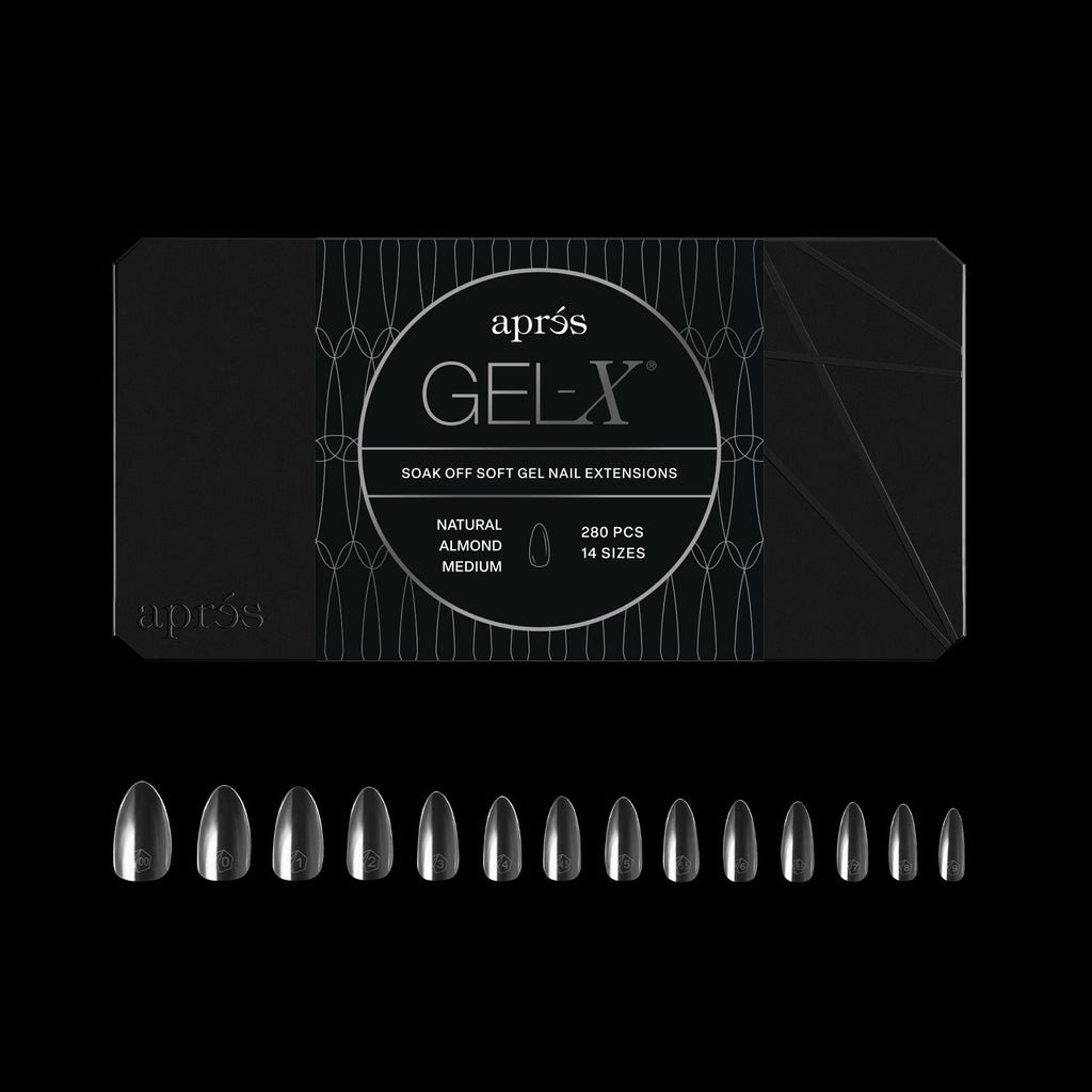Gel-X® Natural Almond Medium Box of Tips - Mini (280pcs)