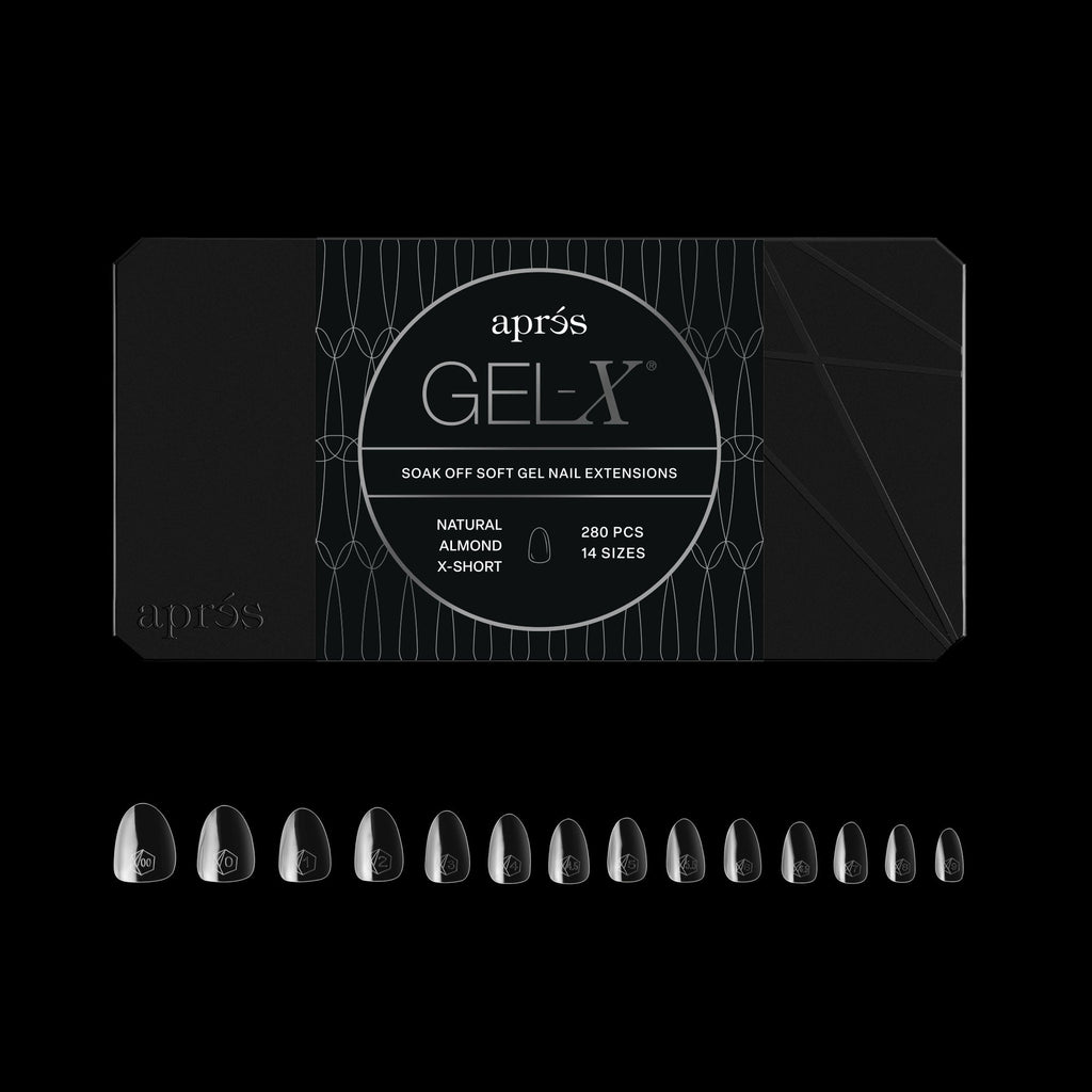 Gel-X® Natural Almond Extra Short Box of Tips - Mini (280pcs)