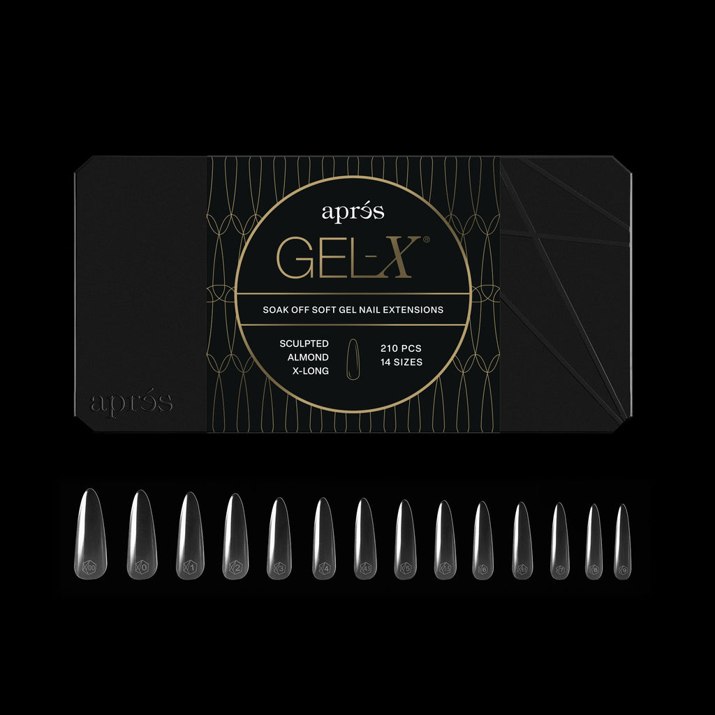 Gel-X® Sculpted Almond Extra Long Box of Tips - Mini (210pcs)