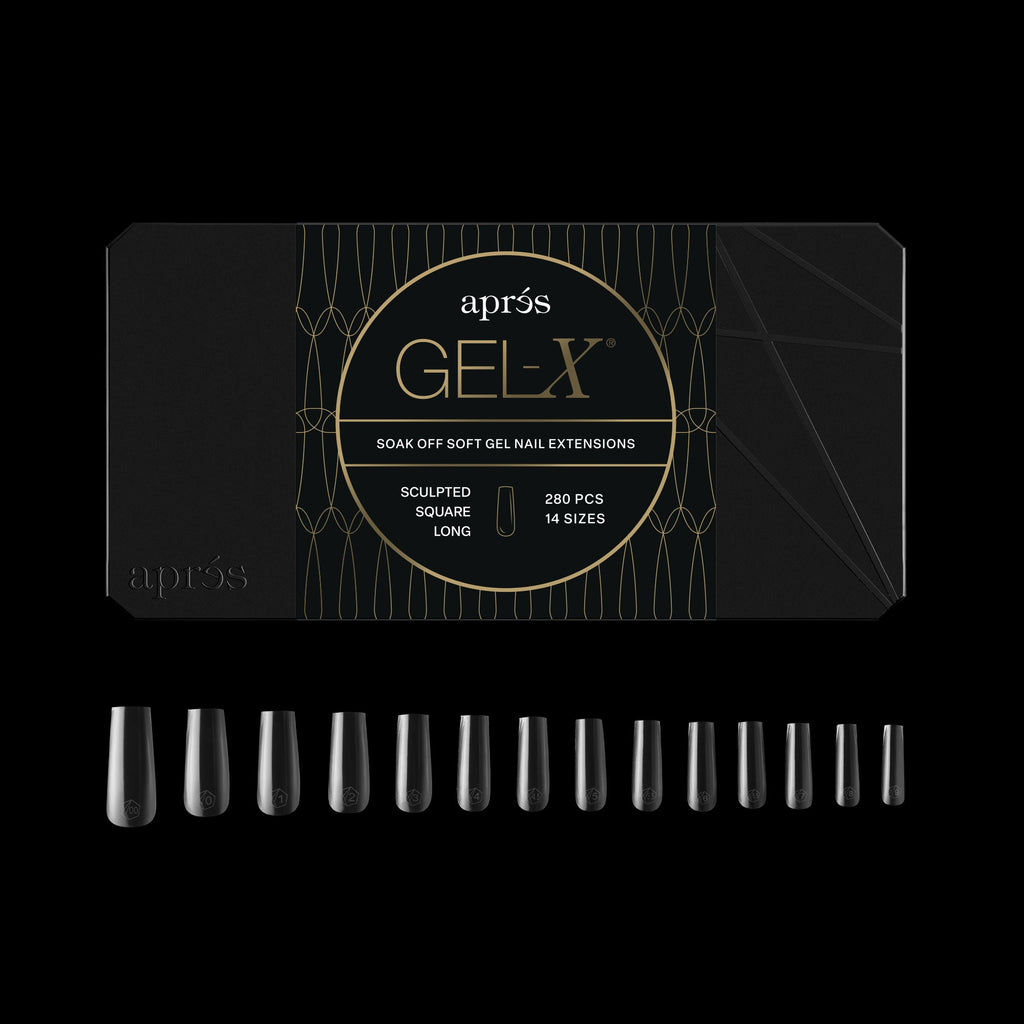 Gel-X® Sculpted Square Long Box of Tips - Mini (280pcs)