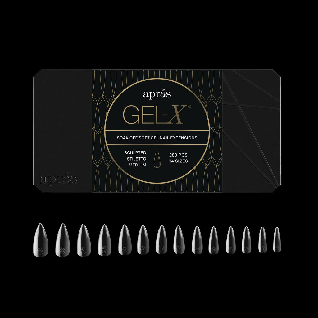 Gel-X® Sculpted Stiletto Medium Box of Tips - Mini (280pcs)