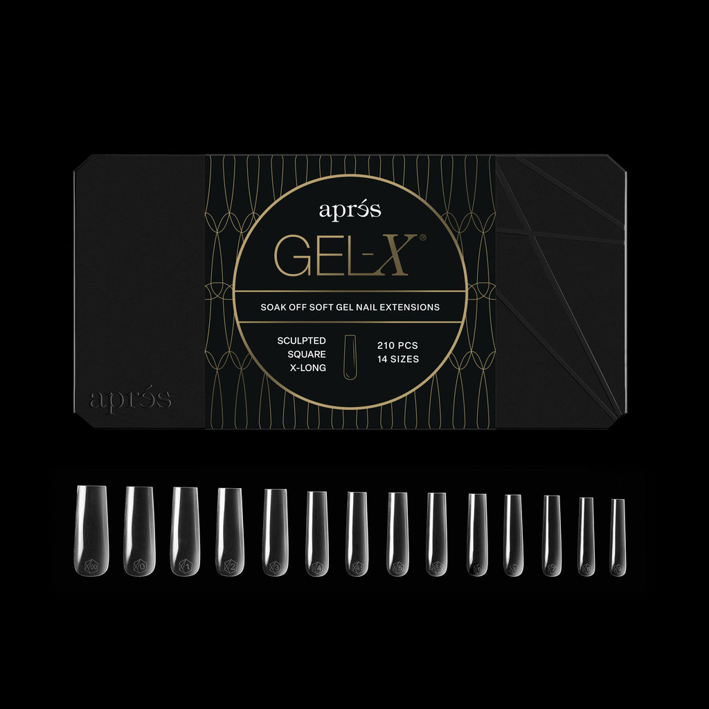 Gel-X® Sculpted Square Extra Long Box of Tips - Mini (210pcs)