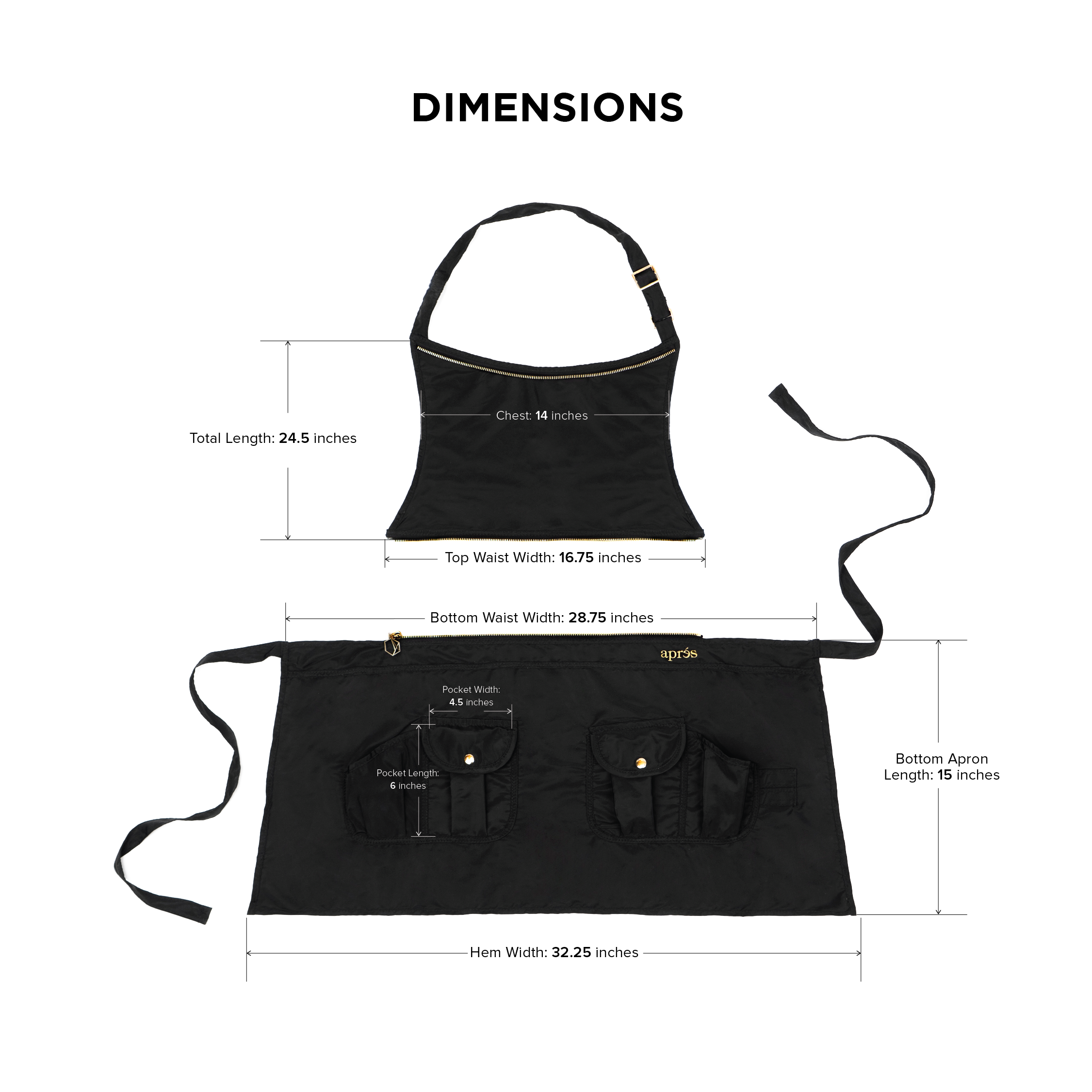 Apres Professional Apron
