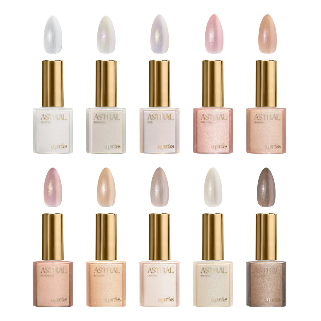 Pearlescent - Astral Gel Couleur, 10pcs Set