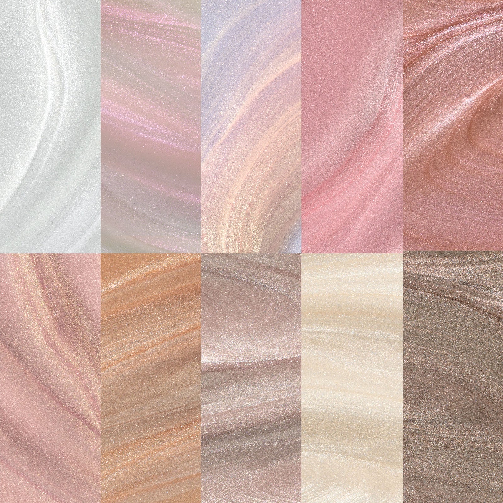 Pearlescent - Astral Gel Couleur, 10pcs Set
