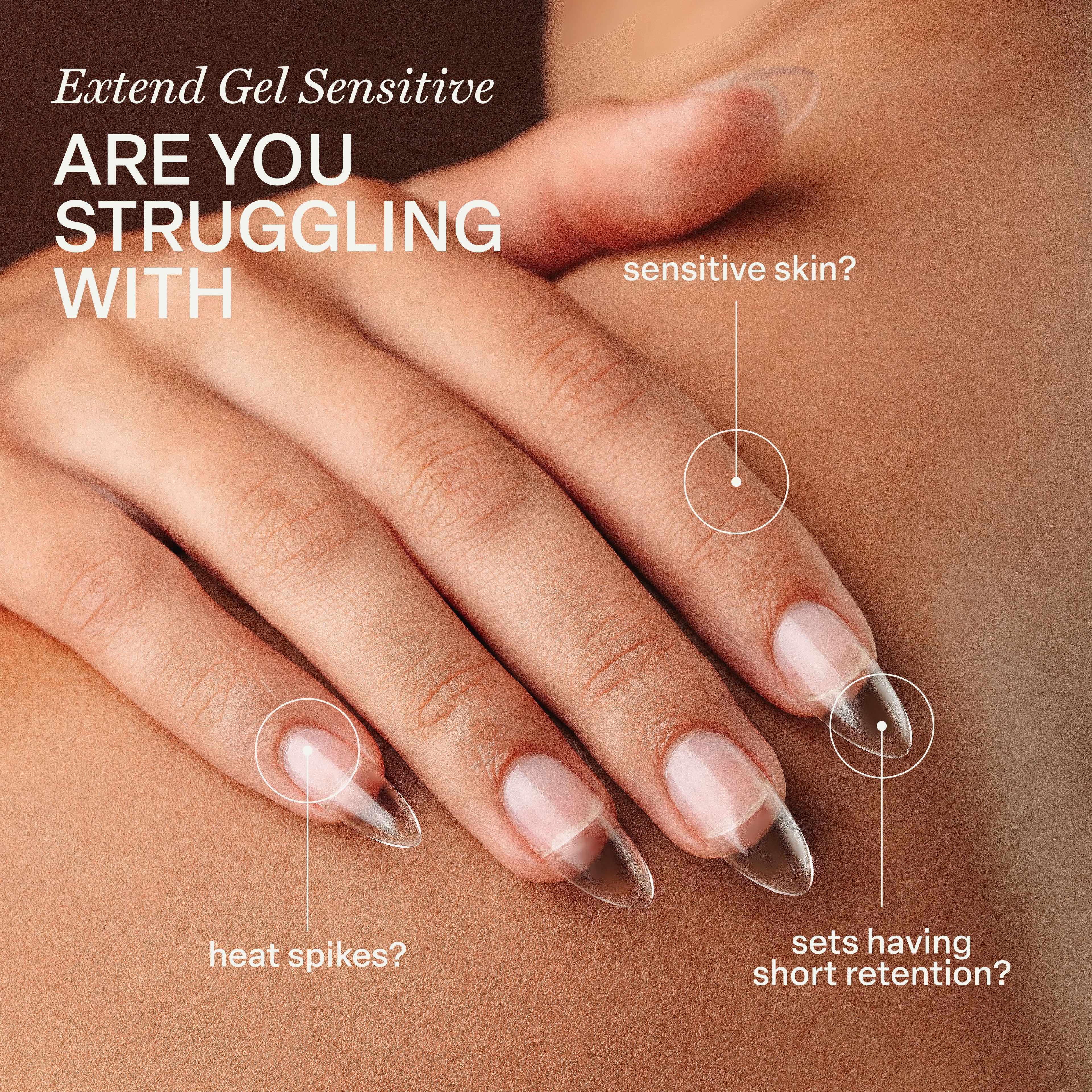 Extend Gel Sensitive, 15ml (HEMA-free)
