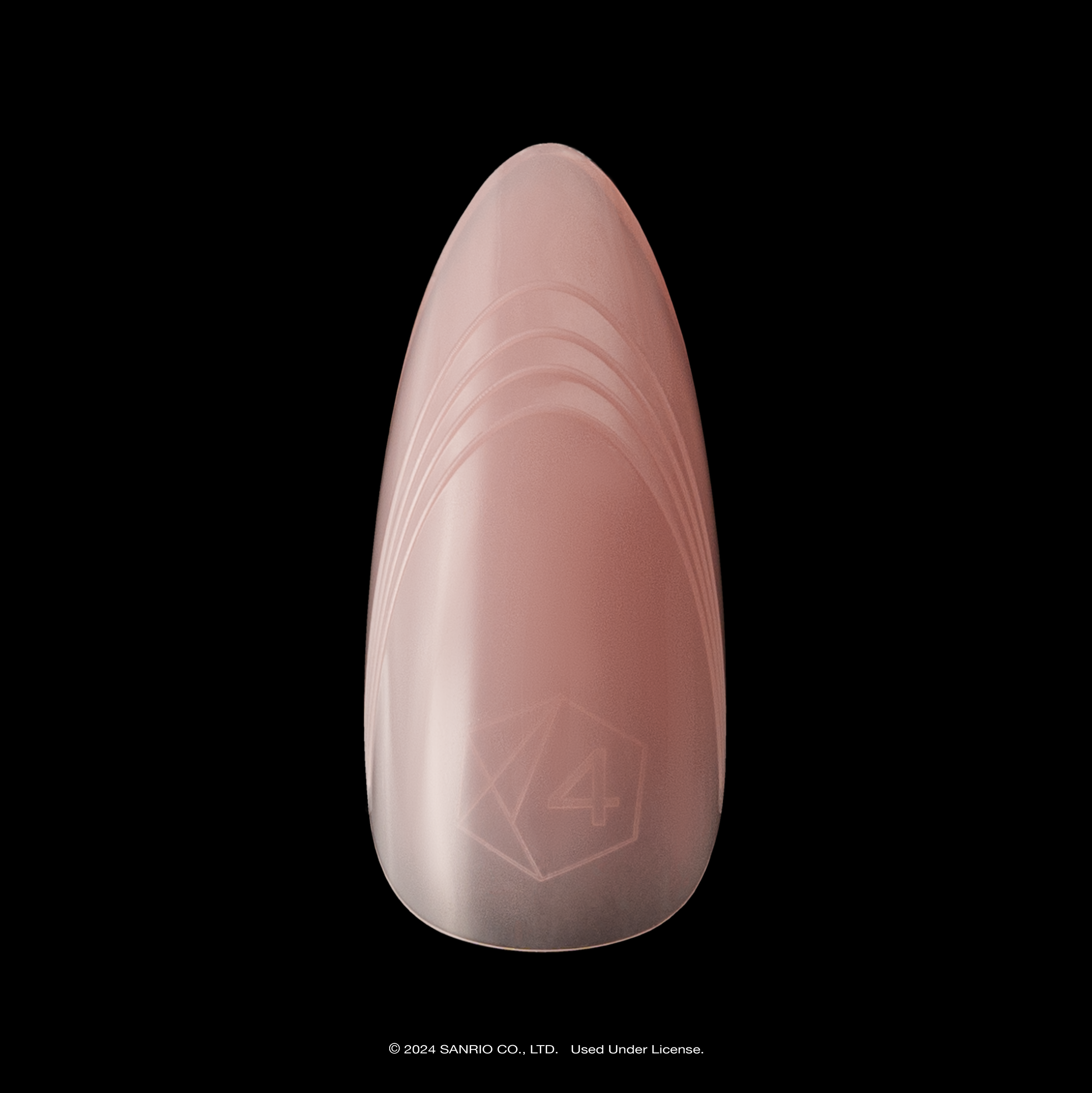Kuromi™ x Aprés Gel-X® Neutral French Natural Almond Medium Box of Tips (280pcs, 14 Sizes)