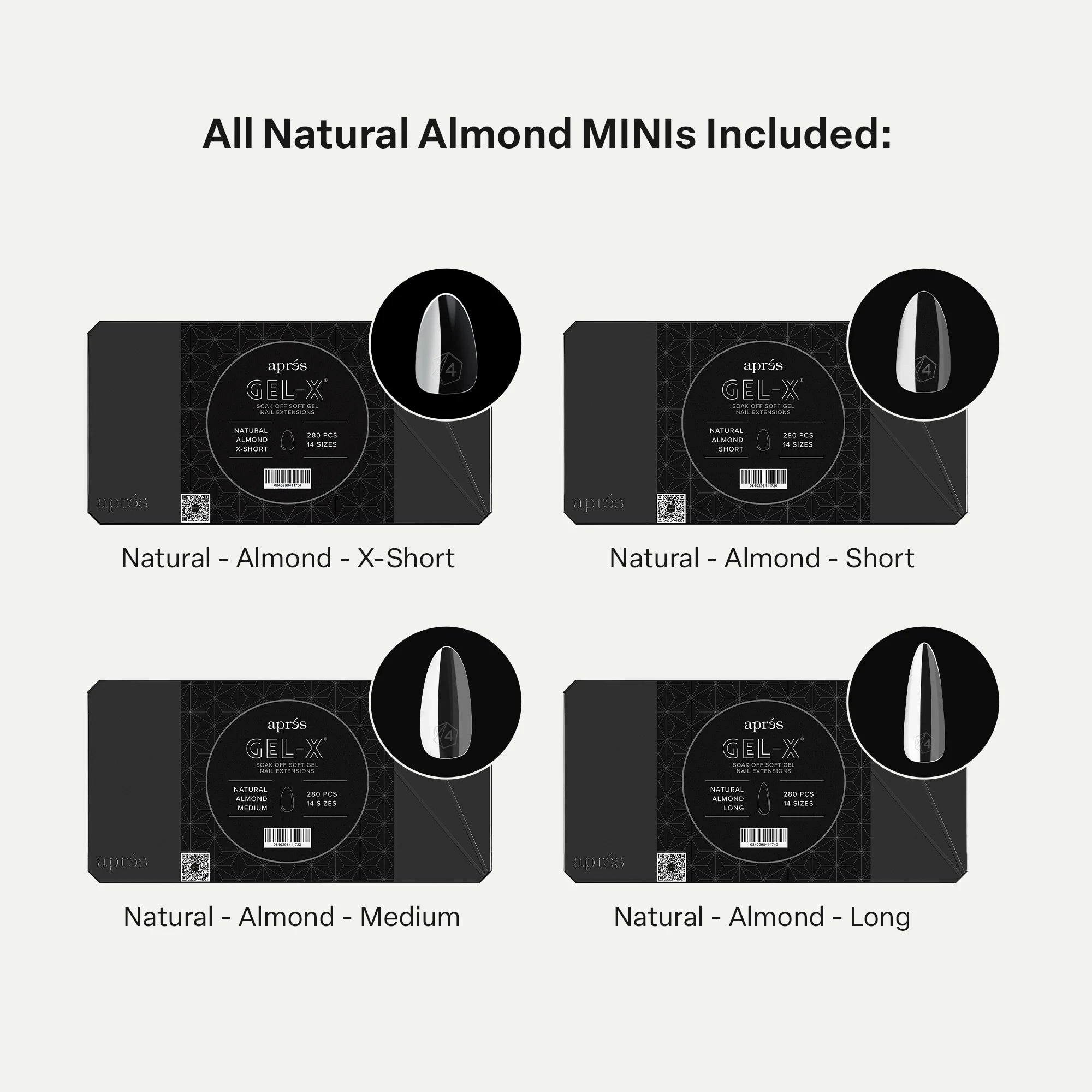 Mini Almond Gel-X® Collection