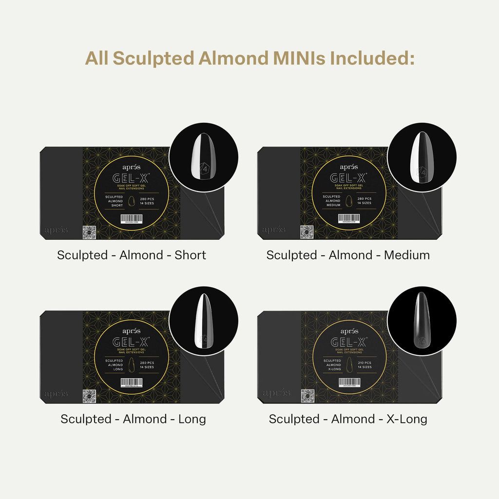 Mini Almond Gel-X® Collection