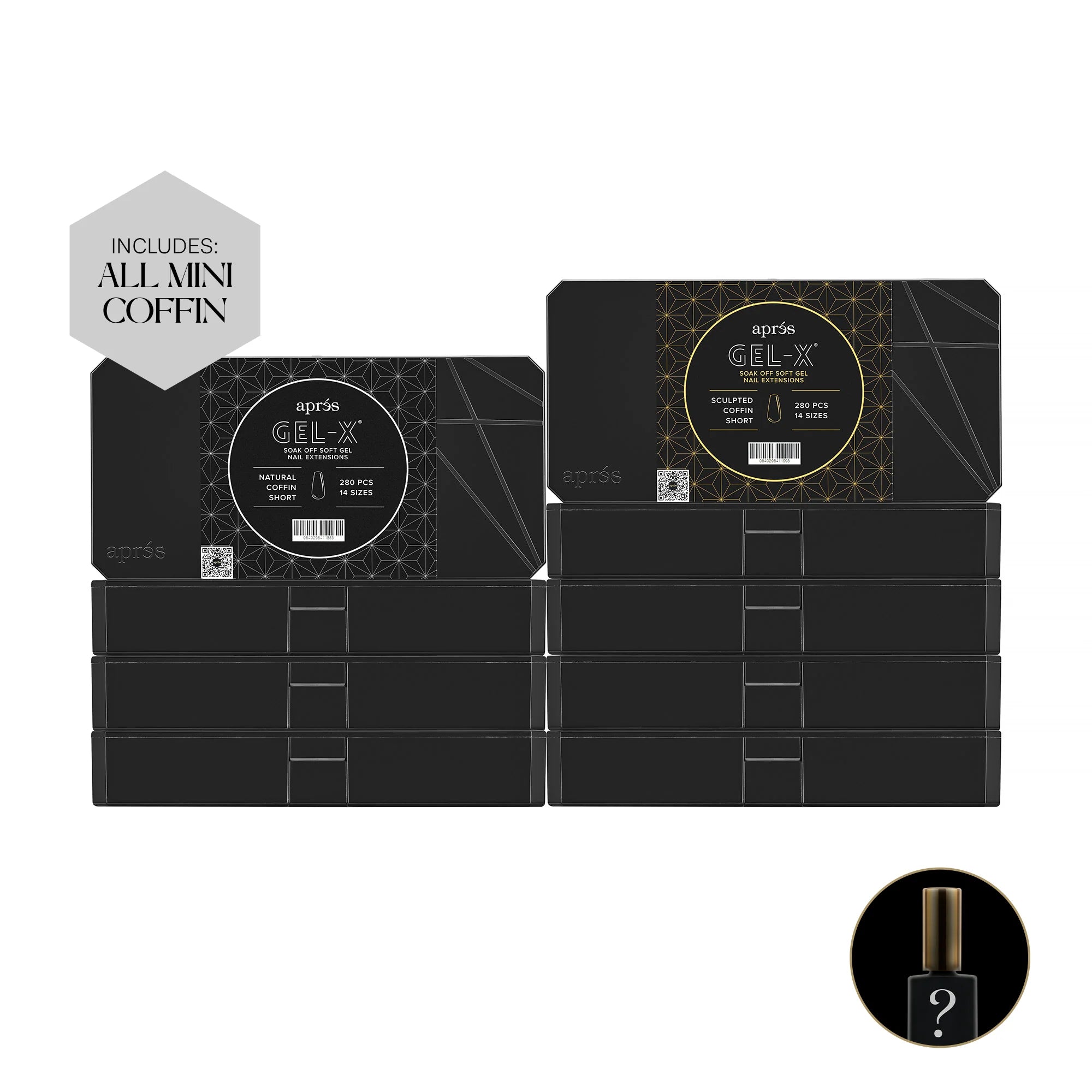 Mini Coffin Gel-X® Collection