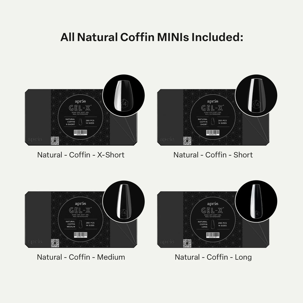 Mini Coffin Gel-X® Collection