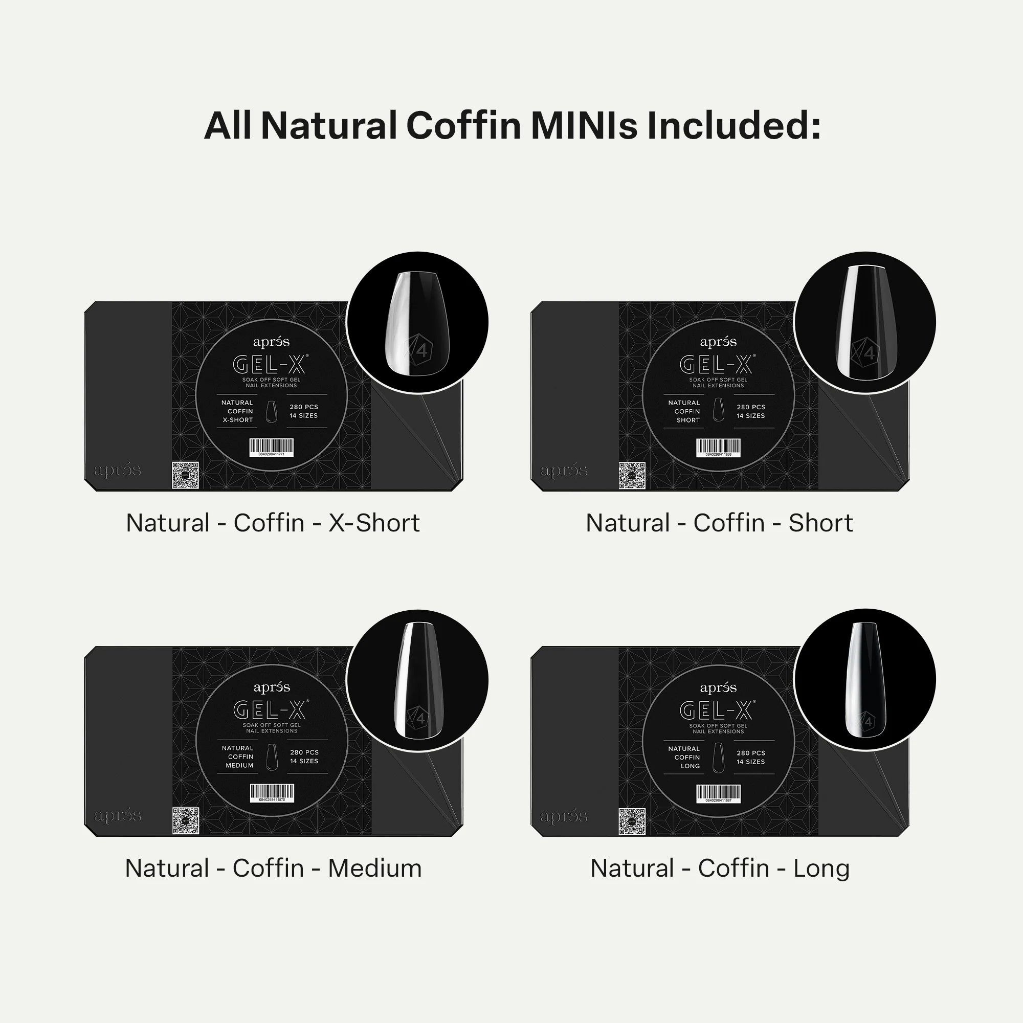 Mini Coffin Gel-X® Collection