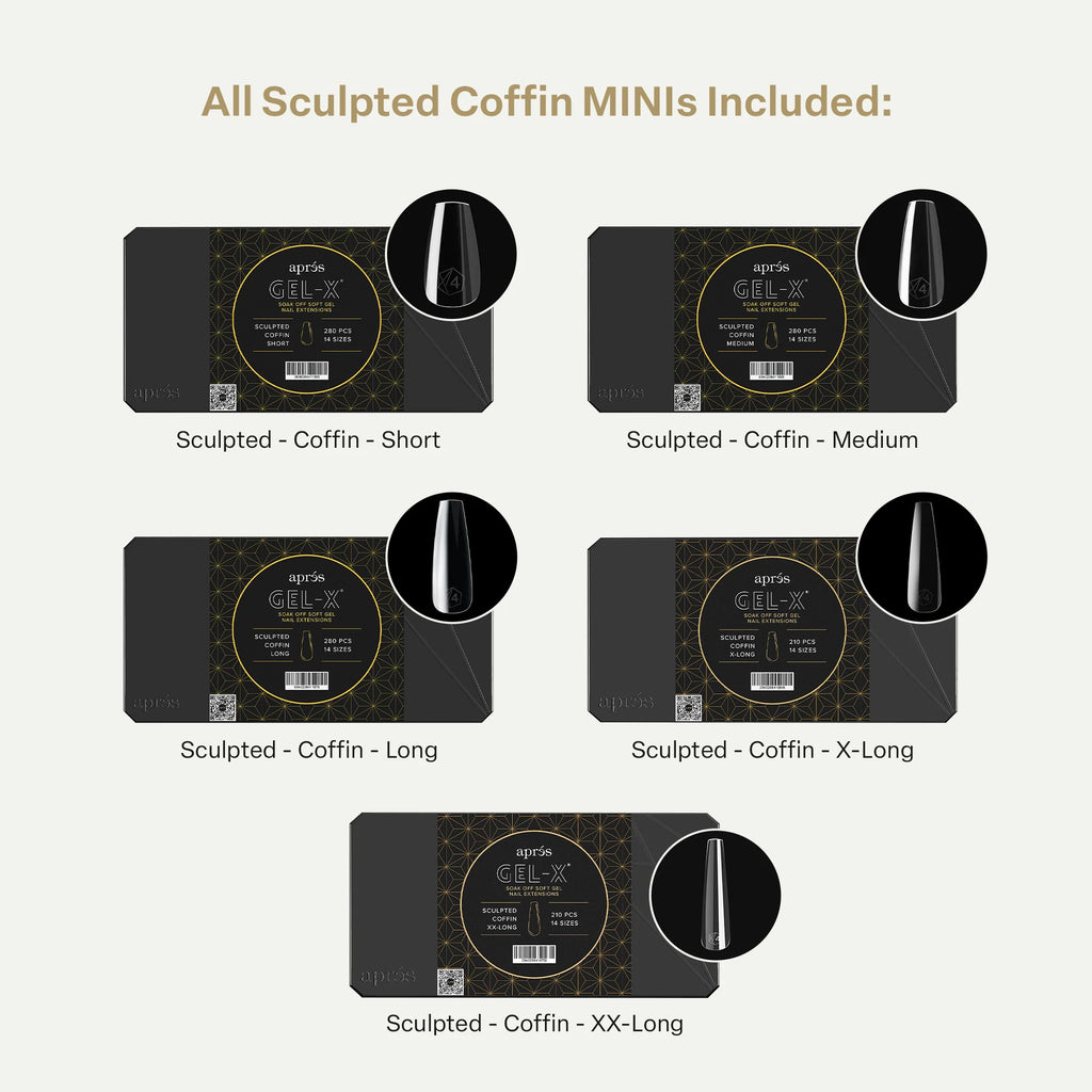 Mini Coffin Gel-X® Collection