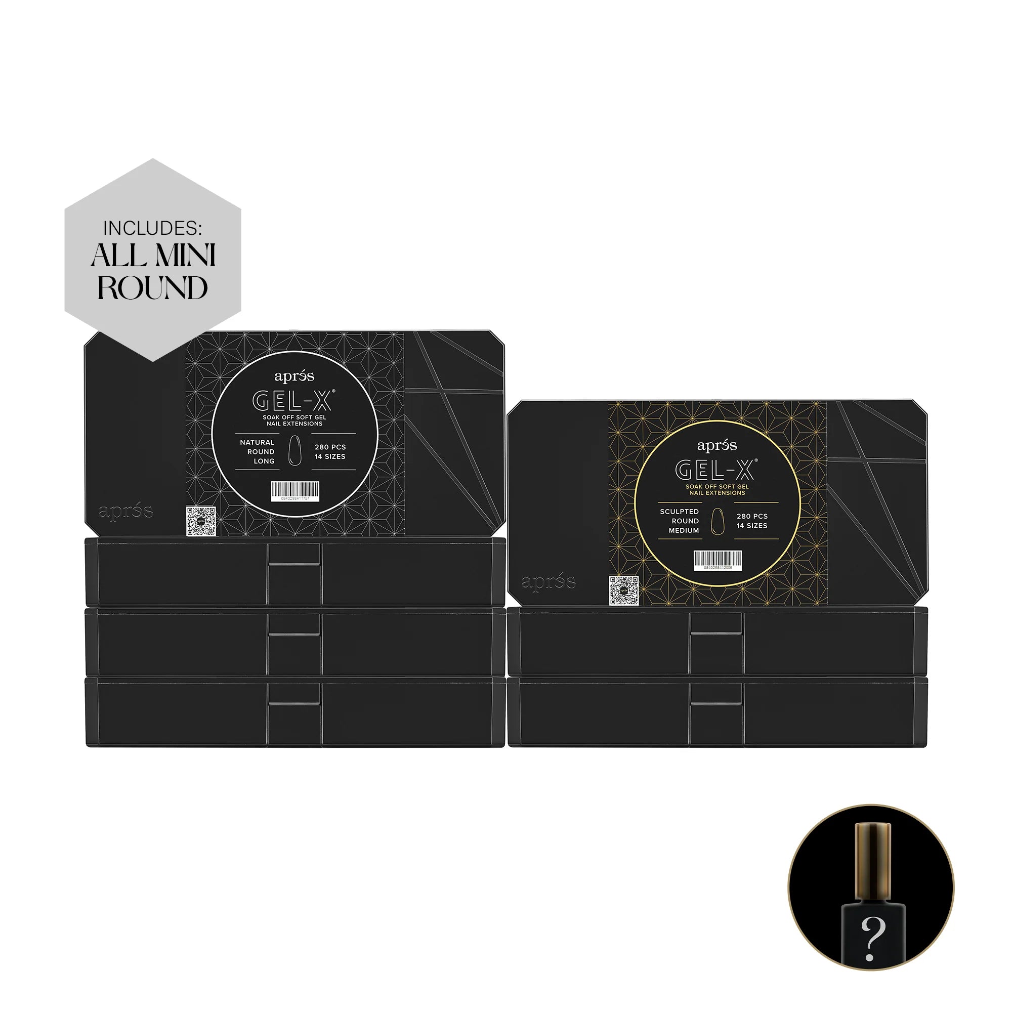 Mini Round Gel-X® Collection