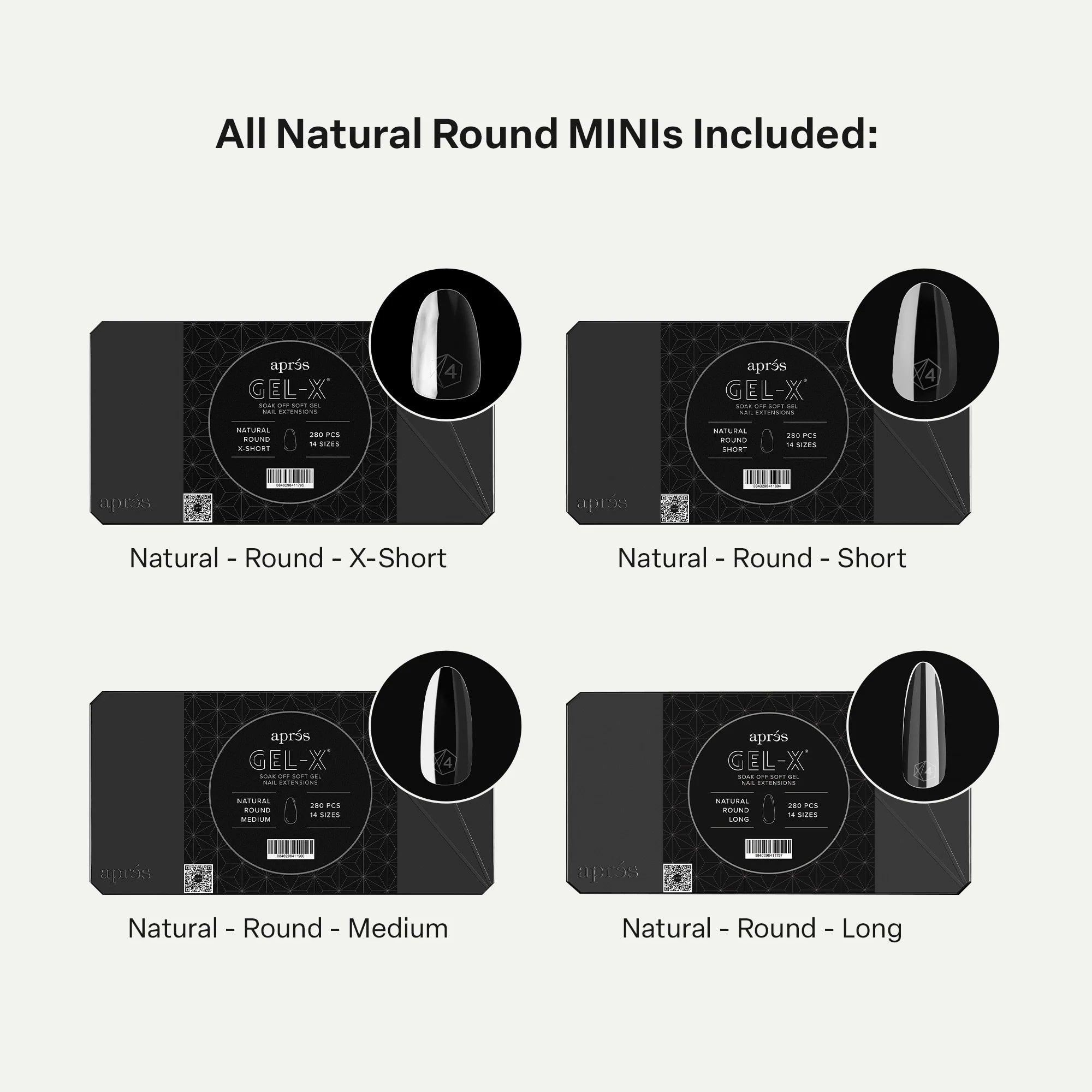 Mini Round Gel-X® Collection