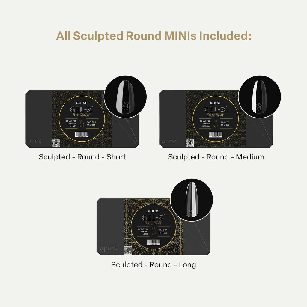 Mini Round Gel-X® Collection