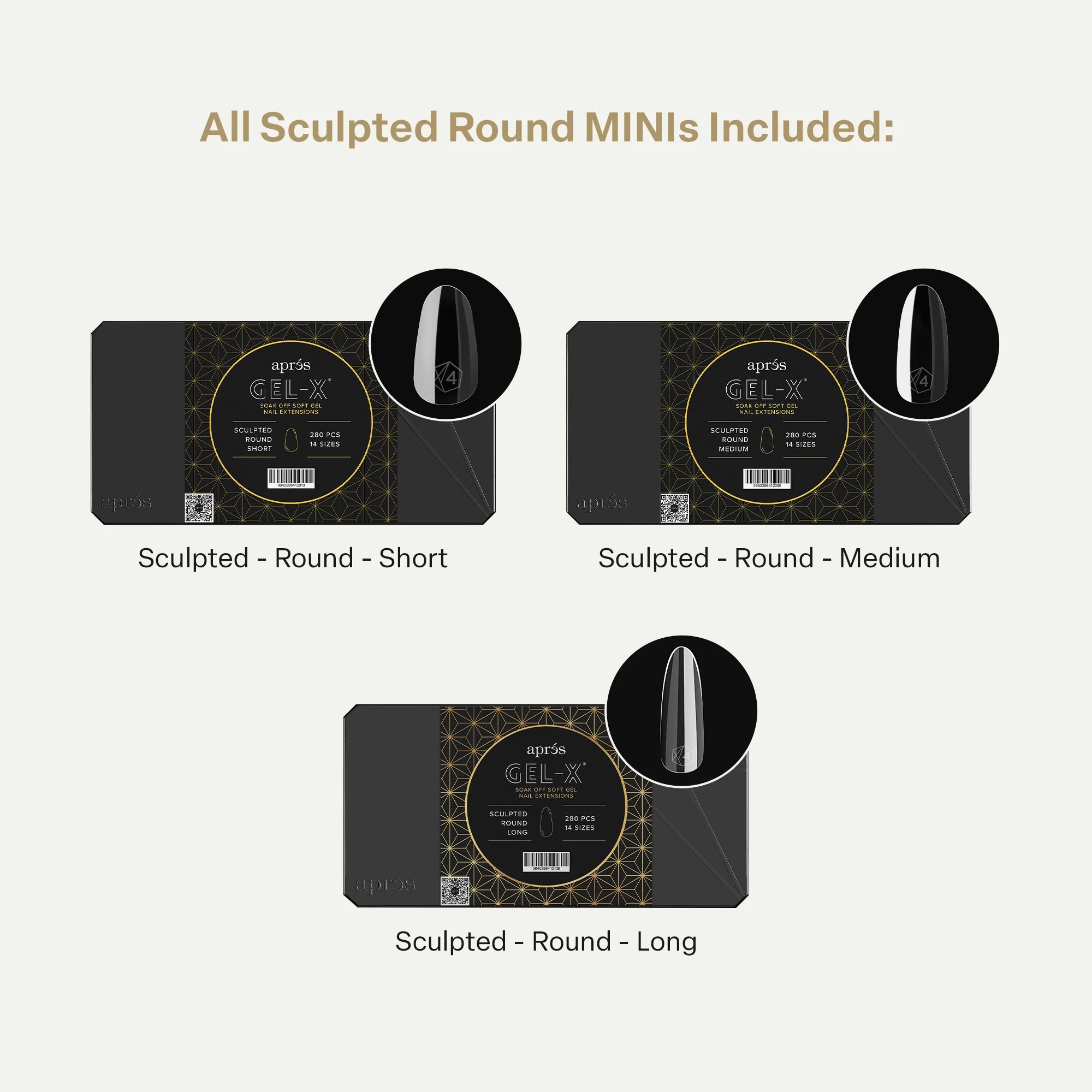 Mini Round Gel-X® Collection