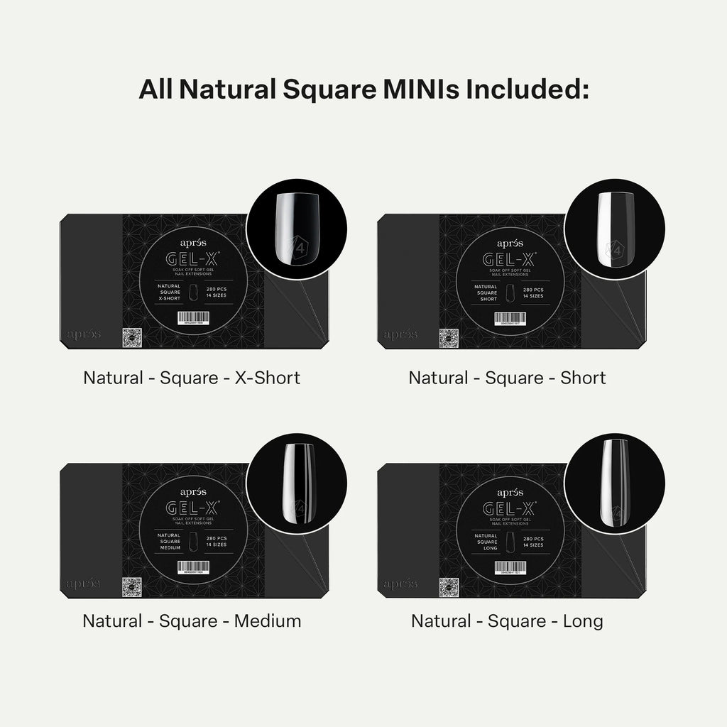 Mini Square Gel-X® Collection
