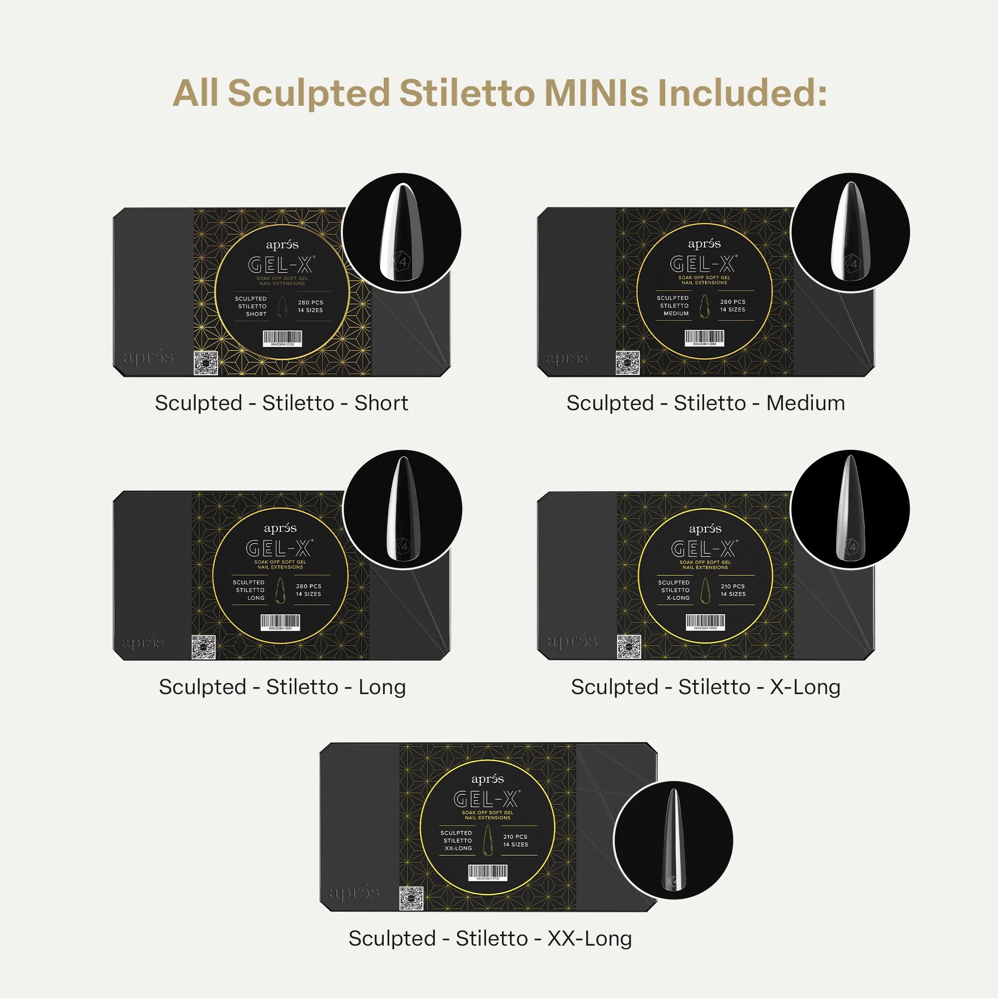 Mini Stiletto Gel-X® Collection